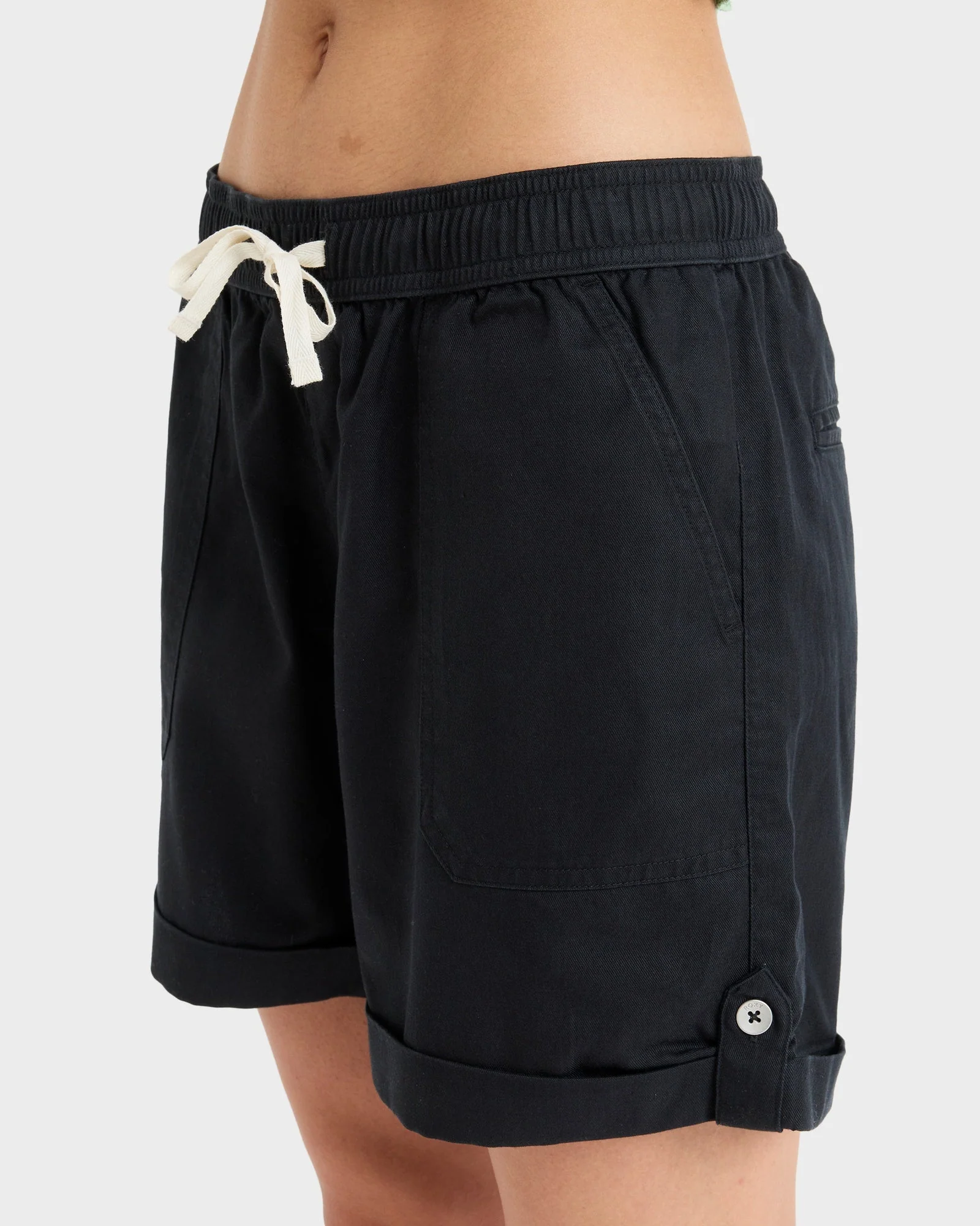Womens Sweetest Day Elastic Waist Shorts - Image 4