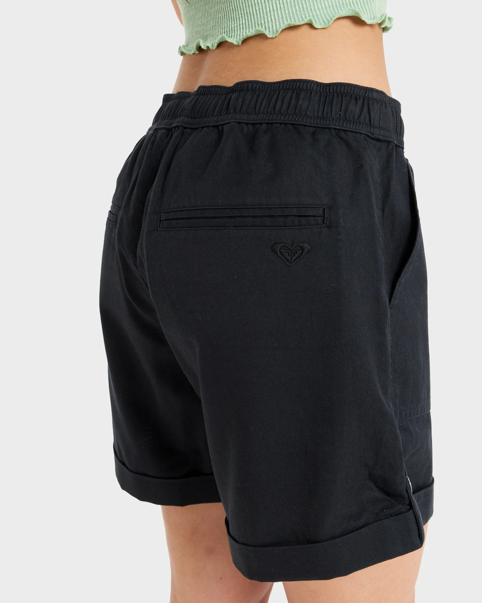 Womens Sweetest Day Elastic Waist Shorts - Image 5