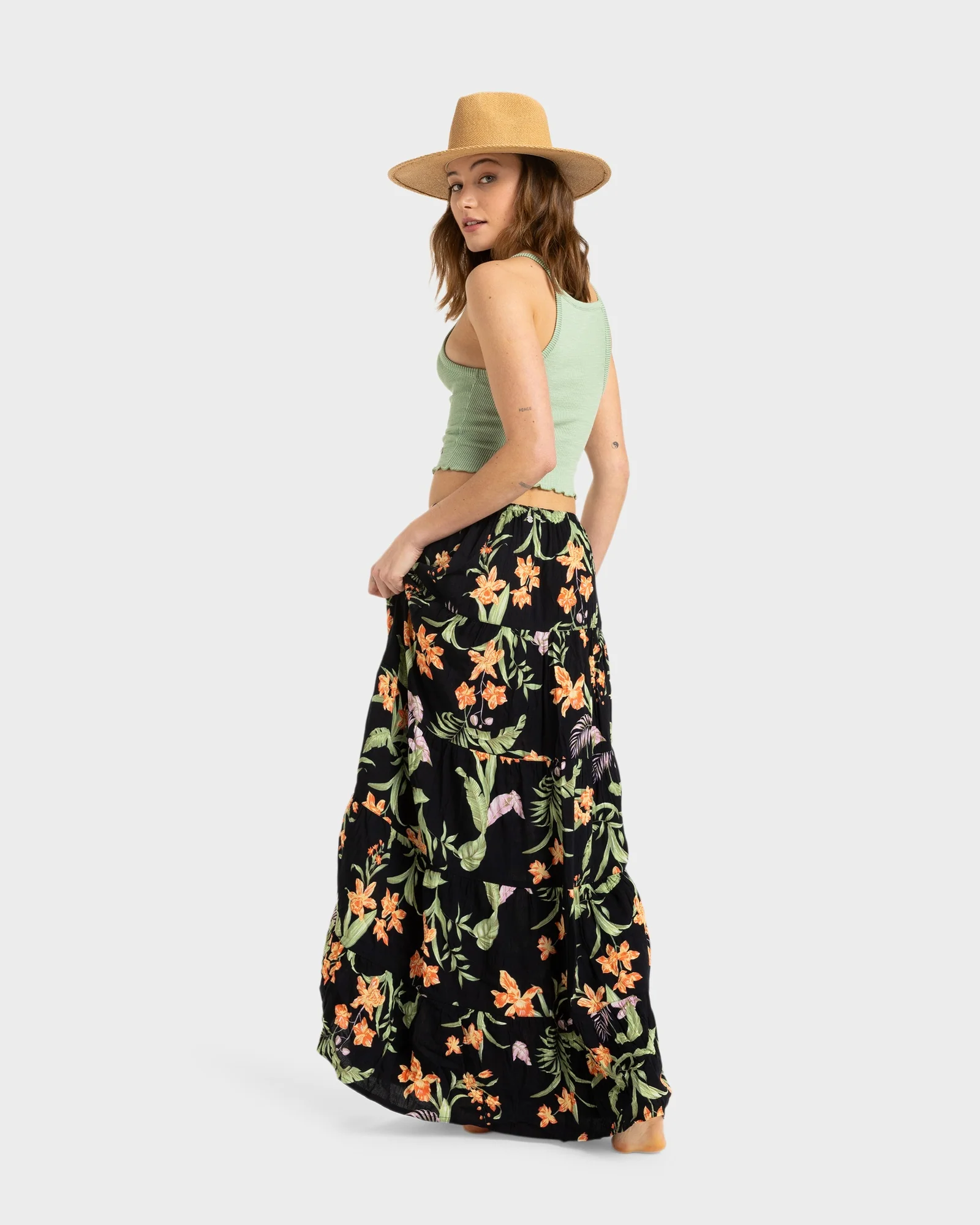 Womens Sweetwater Maxi Printed Skirts - Image 2