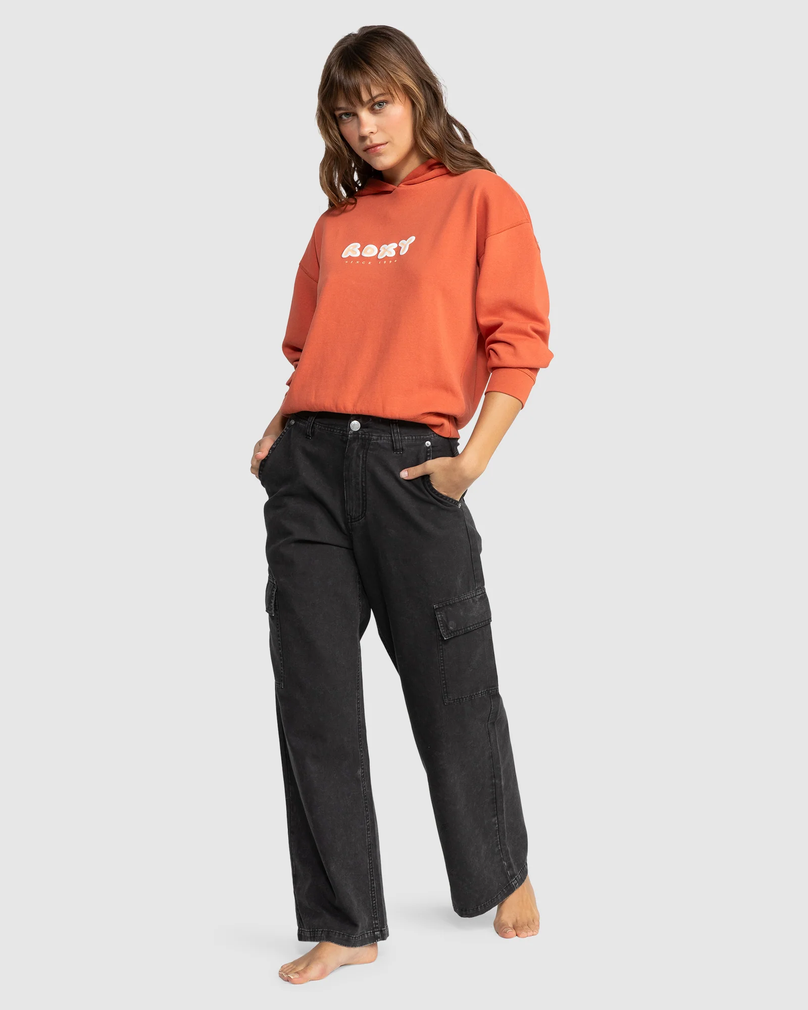 Womens Take The Wave Pullover Hoodie - Image 5