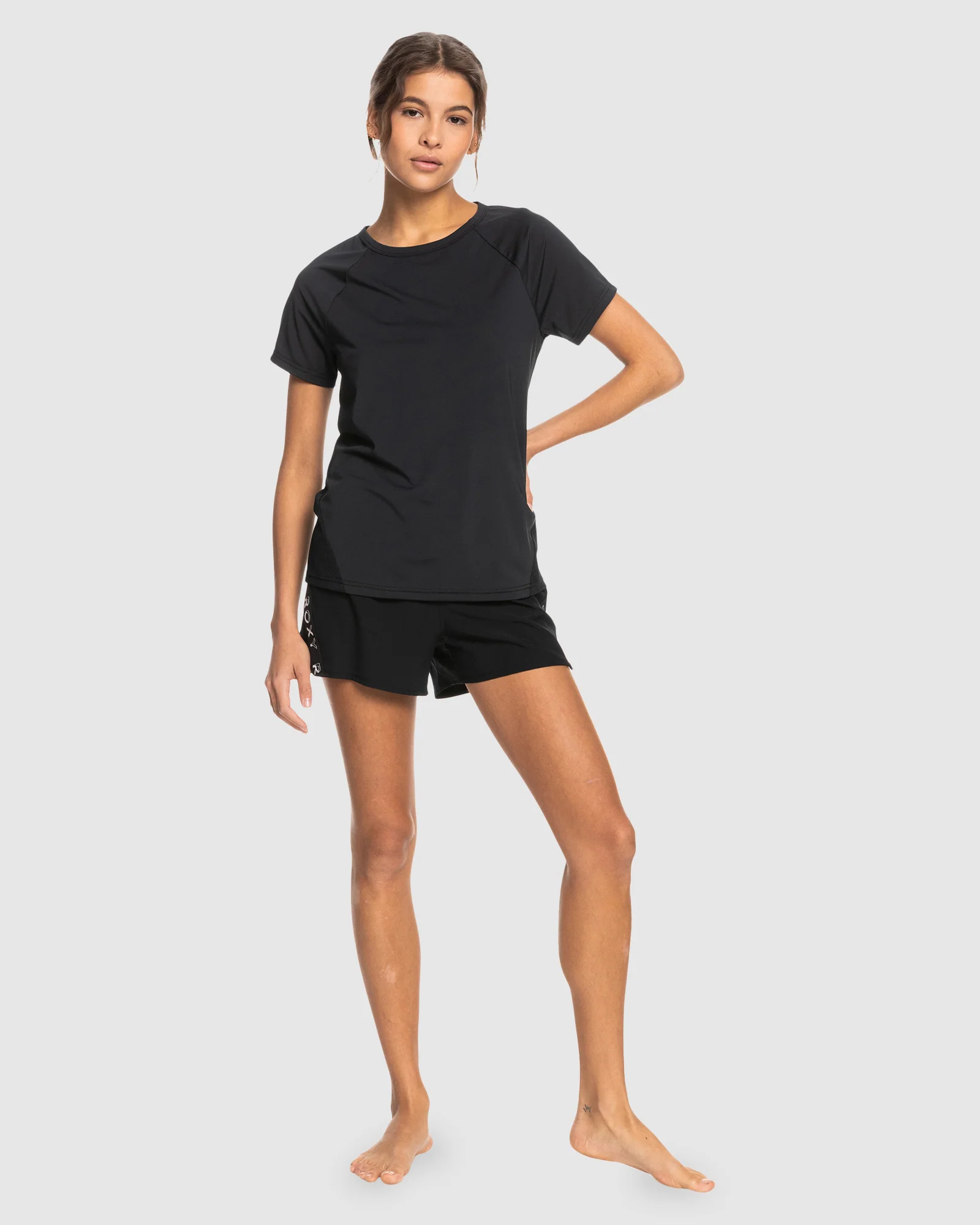 Womens Tech Tee With Mesh T-Shirt - Image 5
