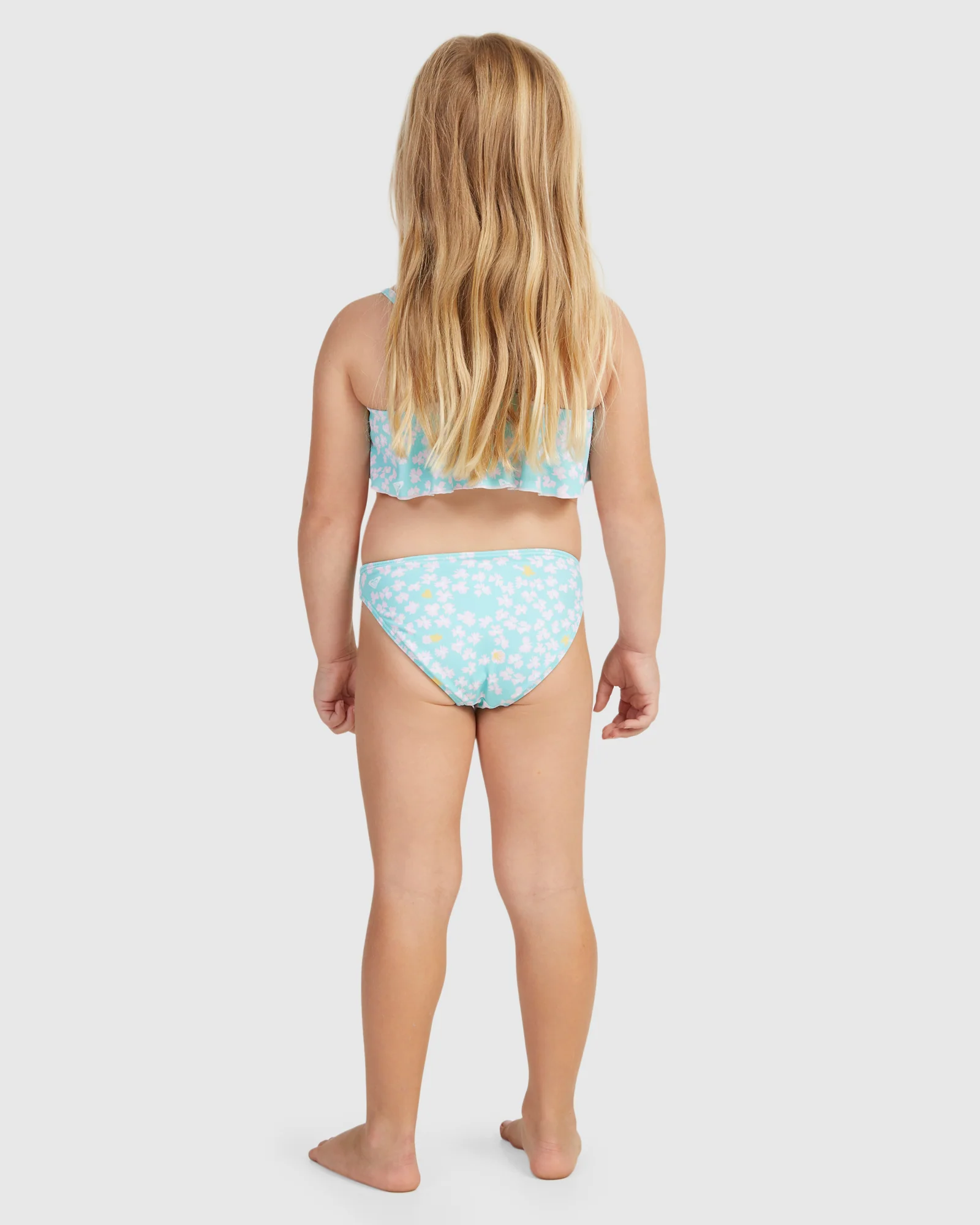 Girls 2-7 Teenie Ditsy Flutter Set Bikini - Image 3