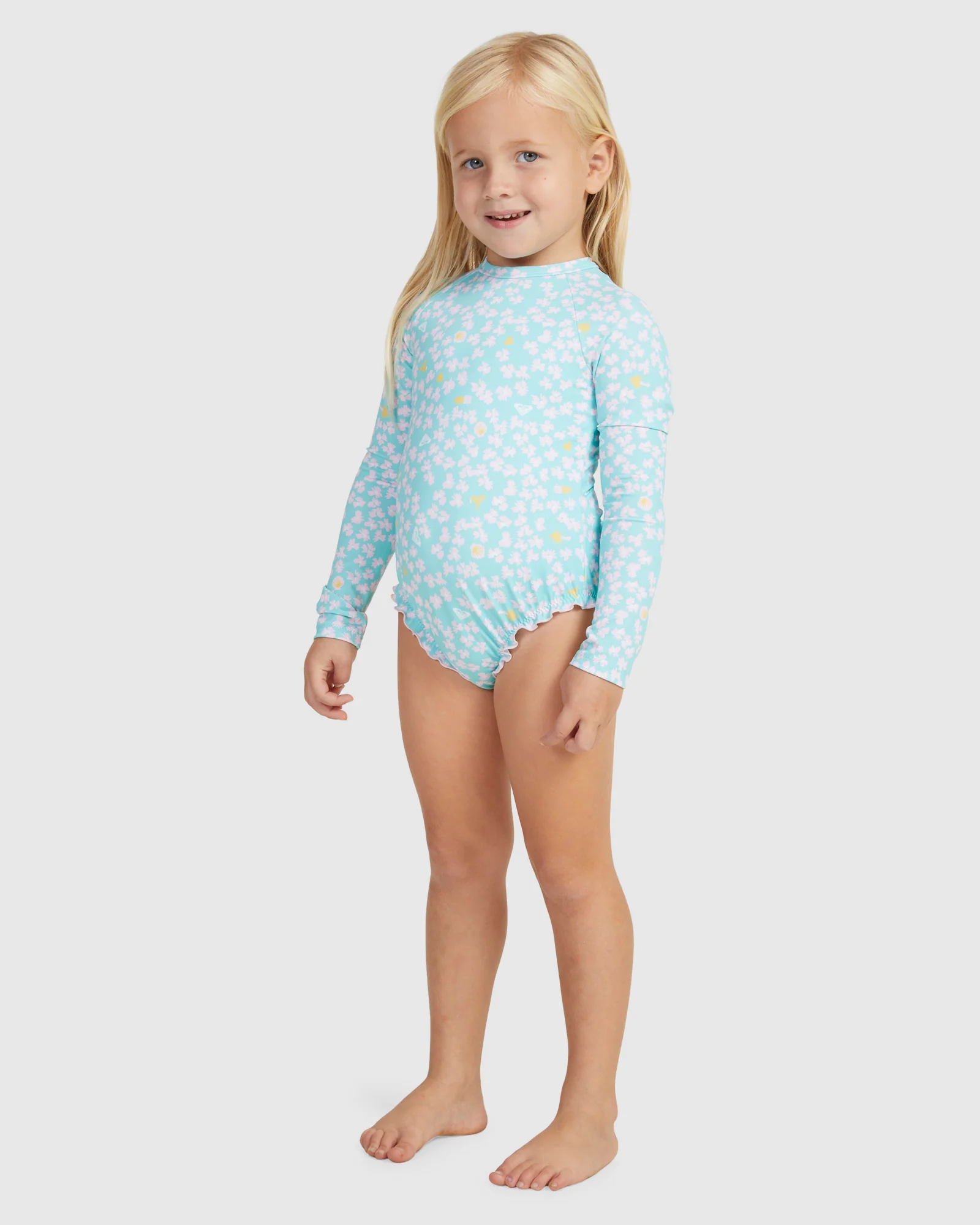 Girls Teenie Ditsy Onesie Rashguard - Image 2