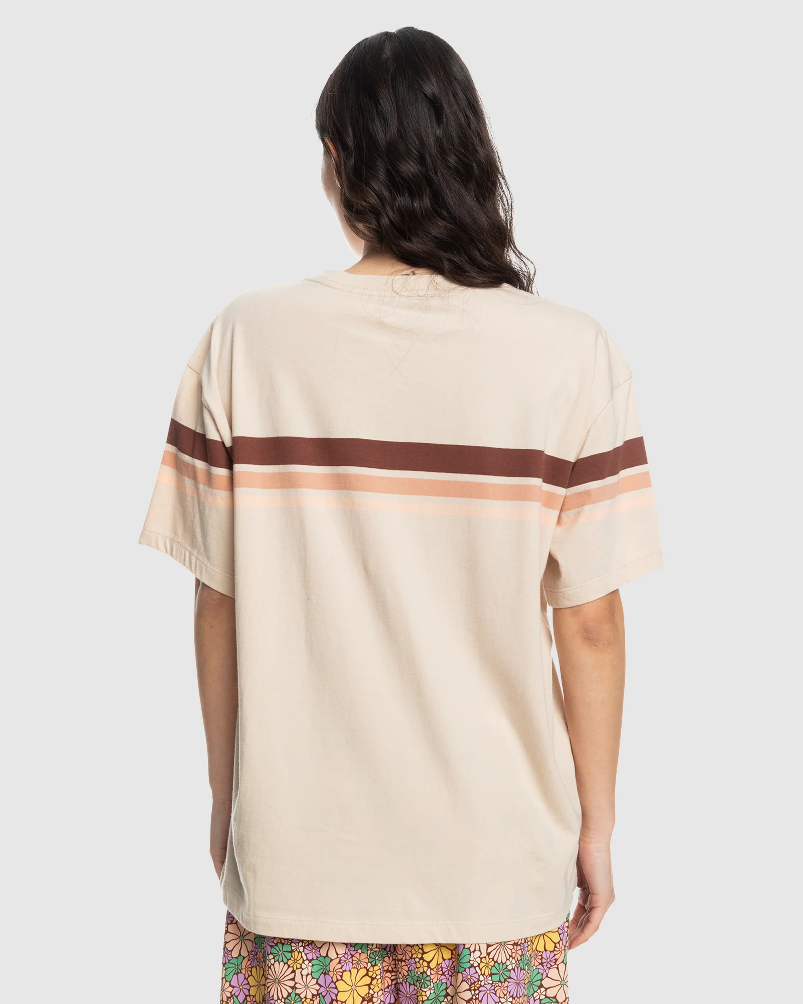 Womens The Colorful Beach Oversized T-Shirt - Image 3