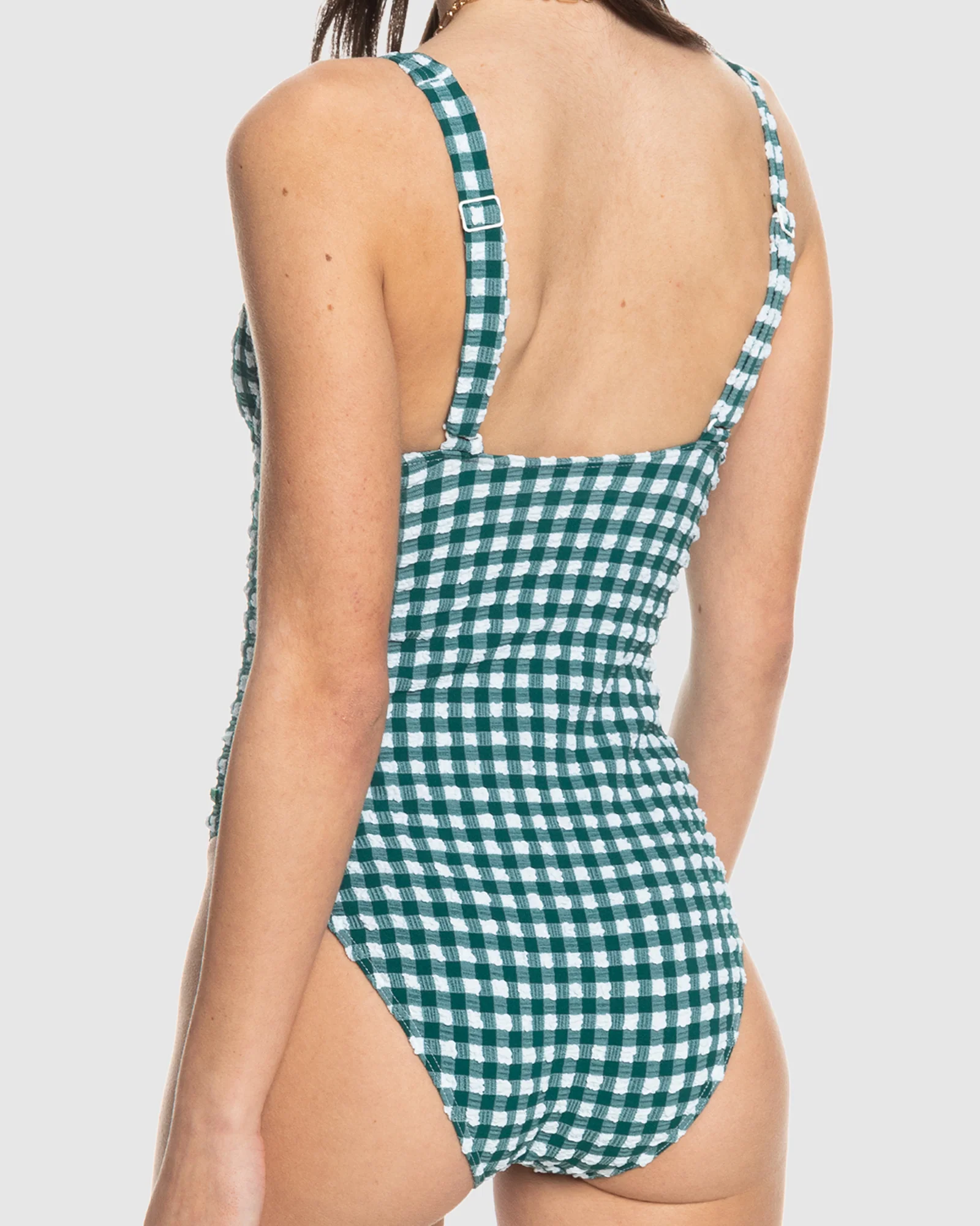 Womens The Plaid Pulse One Piece Swimsuit - Image 4