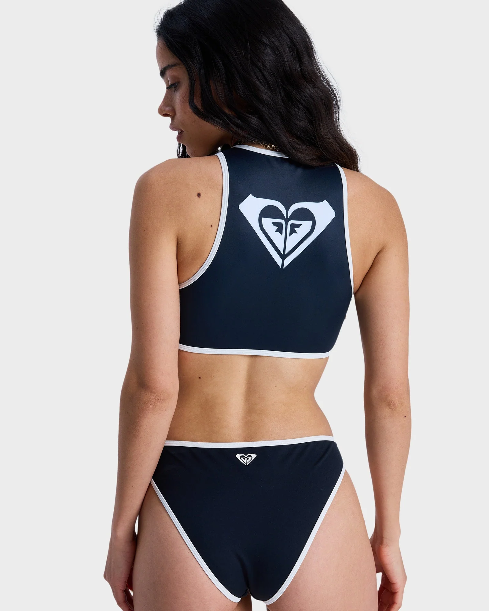 Womens The Retro Crop Bikini Top - Image 2