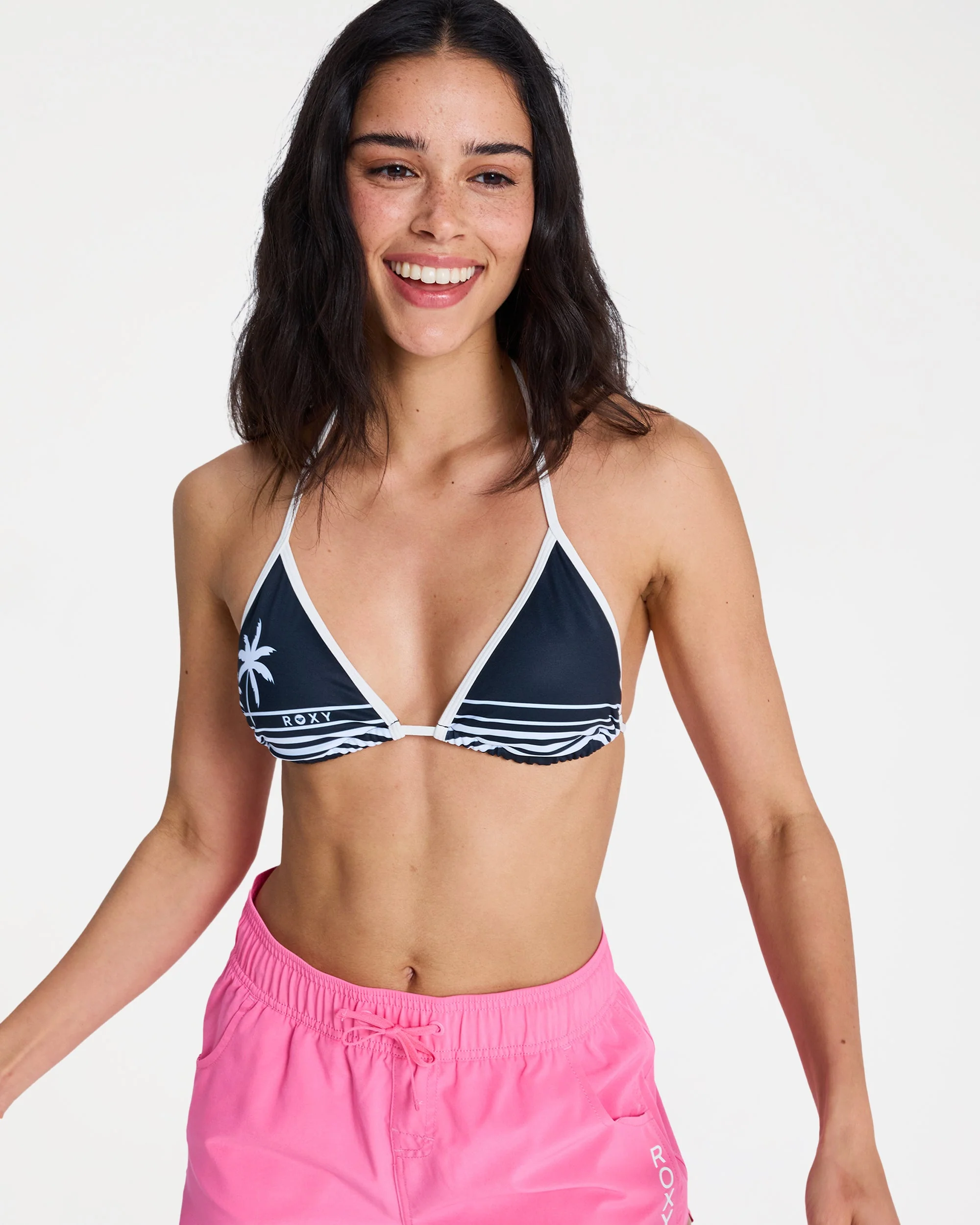 Womens The Retro Tiki Tri Bikini Top - Image 2