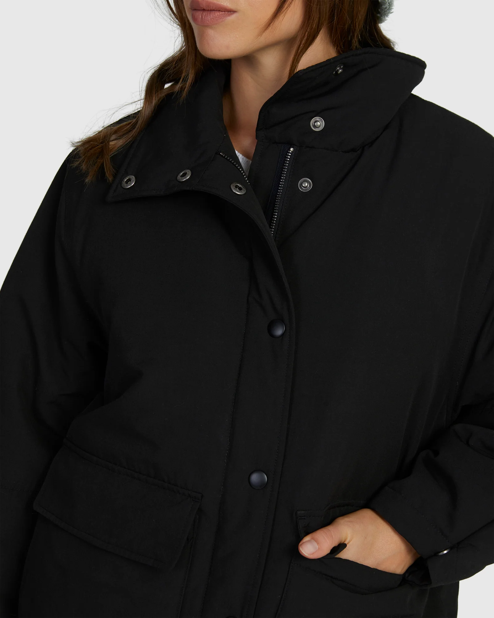 Womens This Time Puffer Jackets - Image 4
