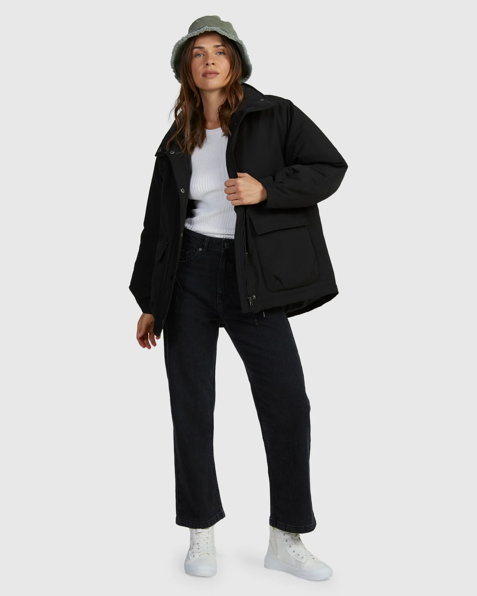 Womens This Time Puffer Jackets - Image 5