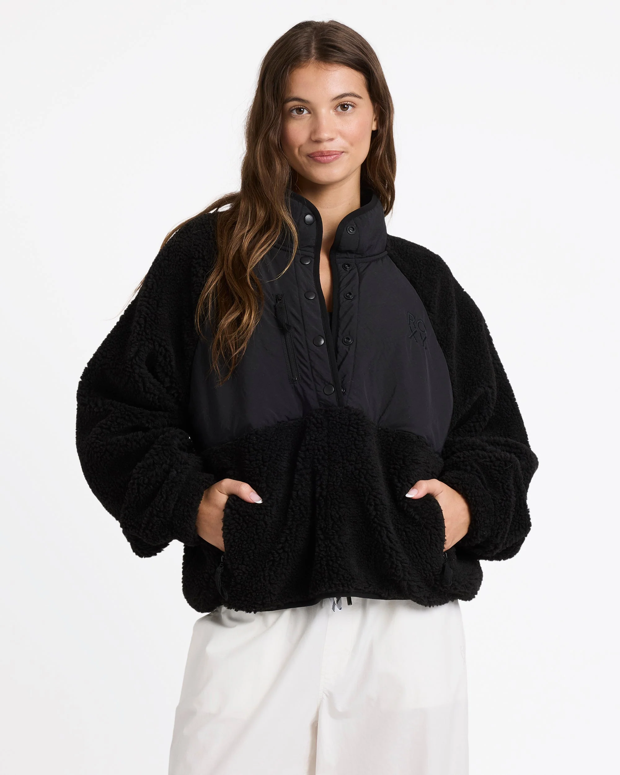 Womens Till Dawn Fleece Pullover - Image 2