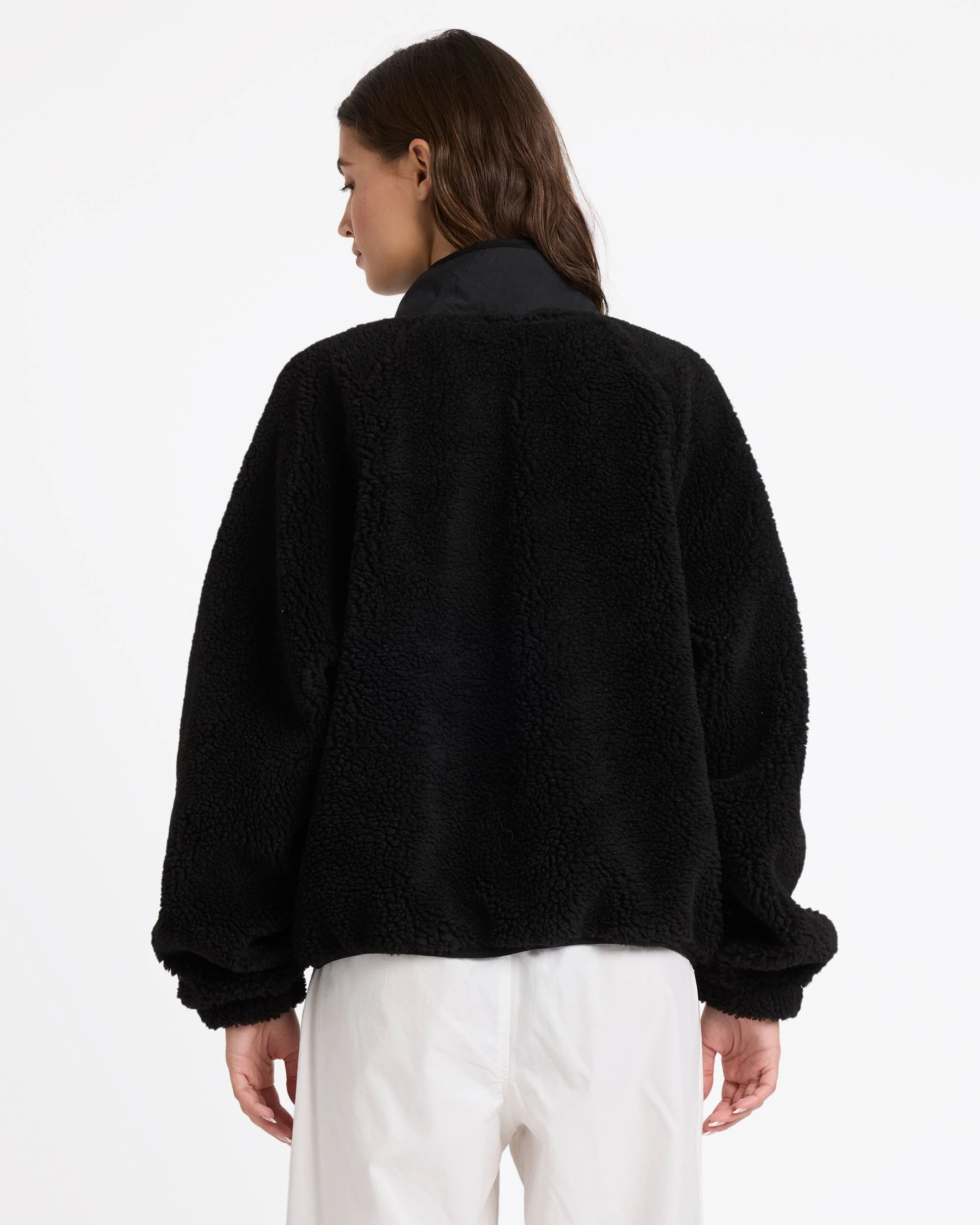 Womens Till Dawn Fleece Pullover - Image 3