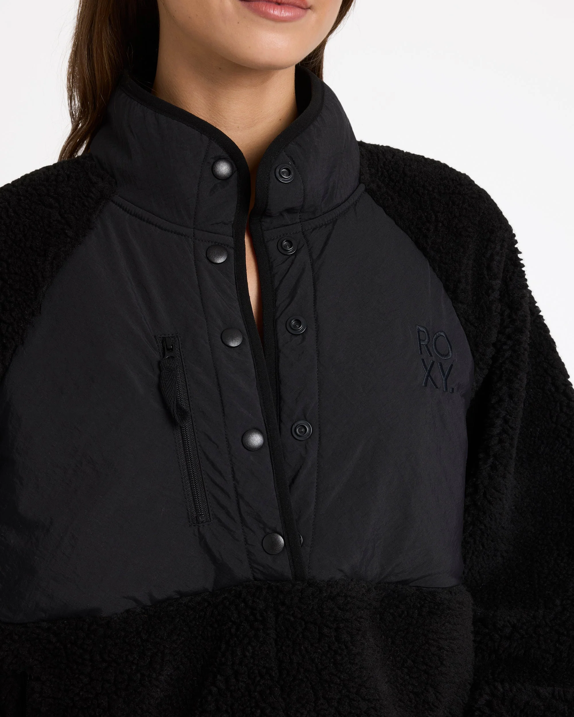 Womens Till Dawn Fleece Pullover - Image 5