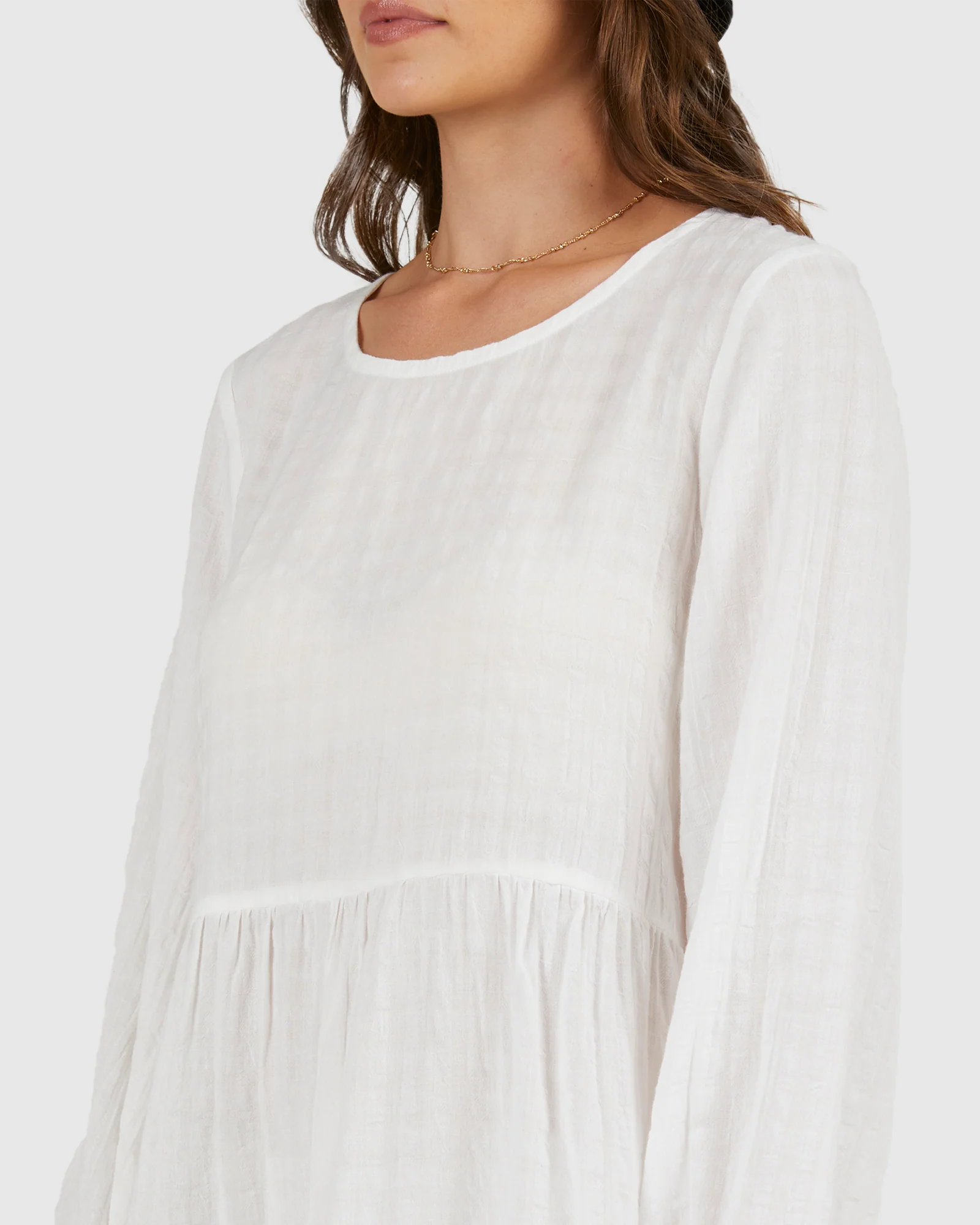 Womens Trapeze Breeze Dress - Image 3