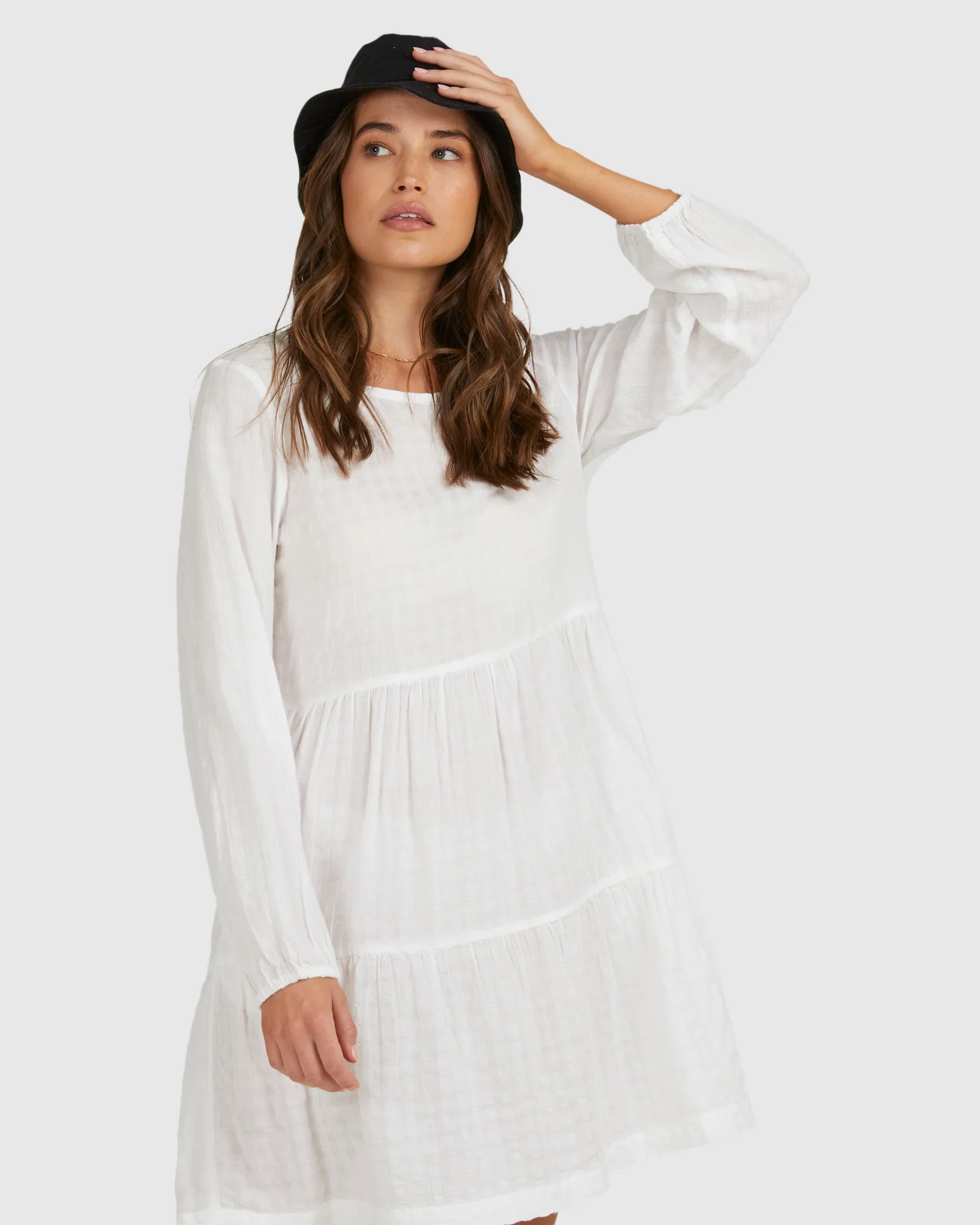 Womens Trapeze Breeze Dress - Image 5