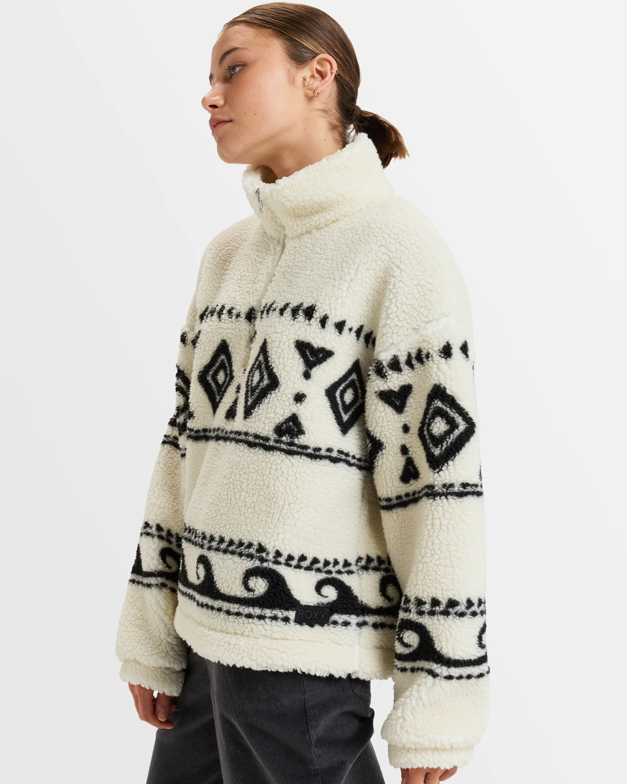 Womens Treasure Soul Half Zip Polar Pullover - Image 2