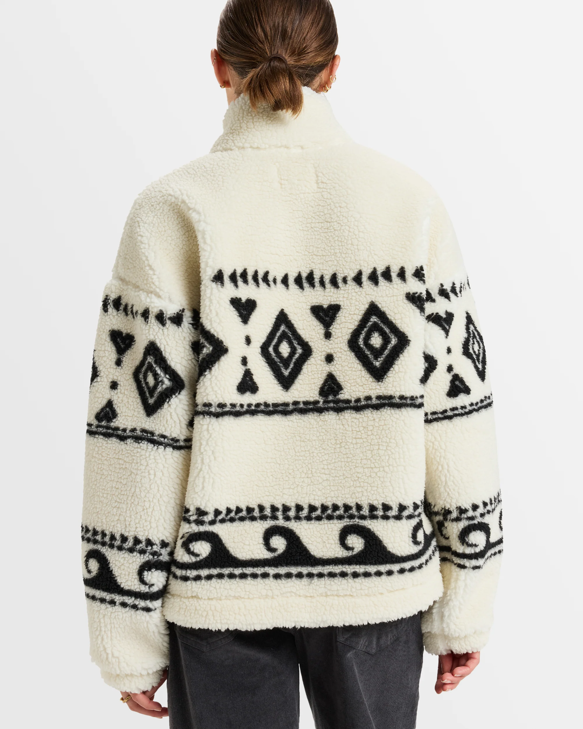 Womens Treasure Soul Half Zip Polar Pullover - Image 3