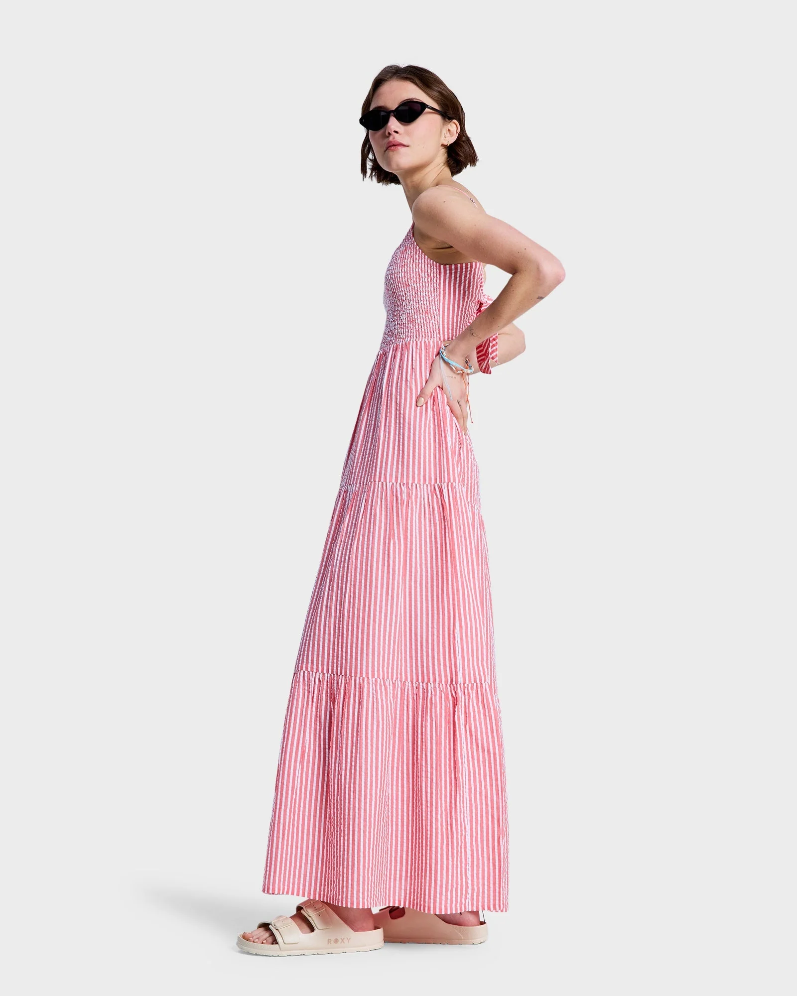 Womens Tropical Glow Maxi Dress - Image 3