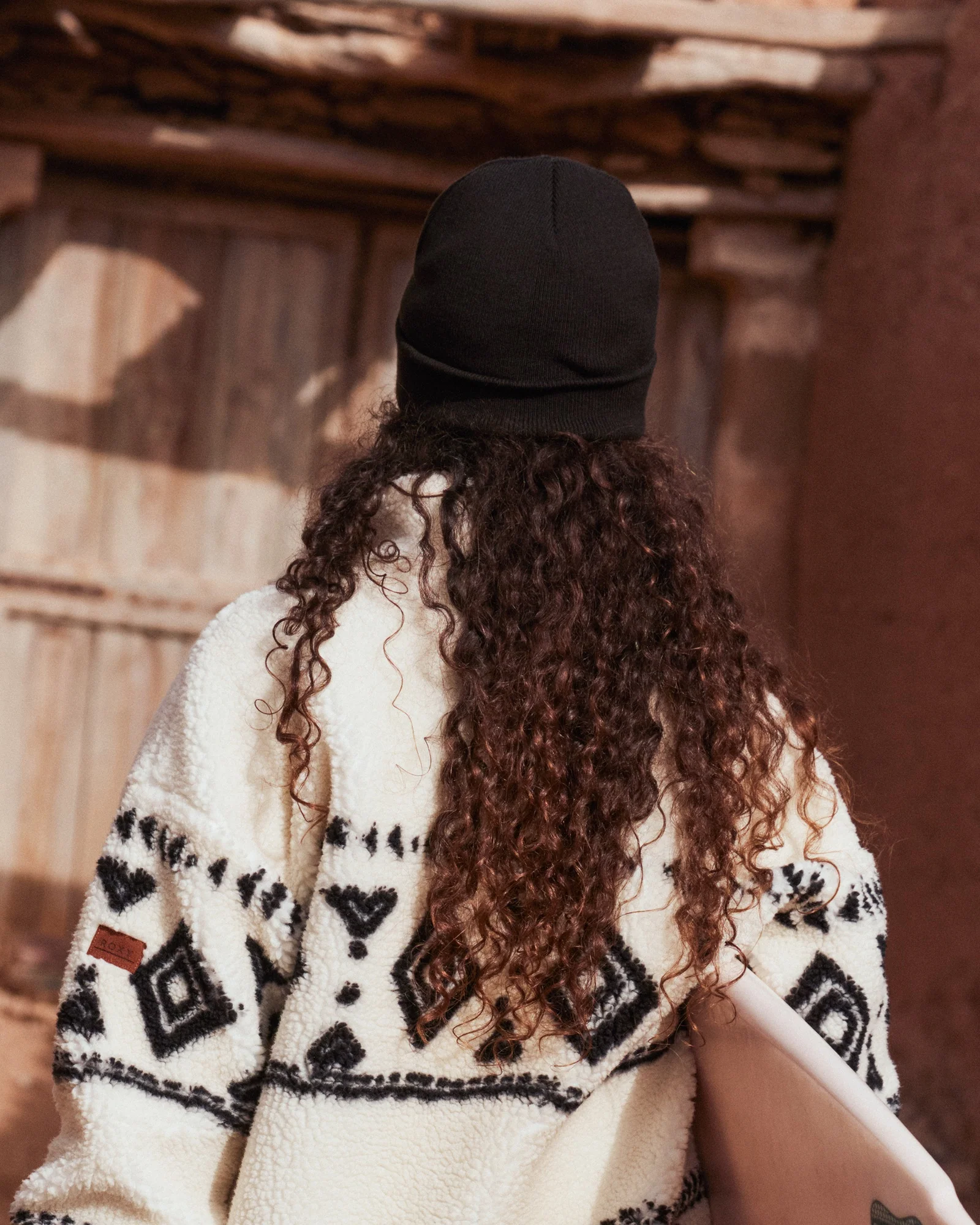 Womens Tropical Snow Beanie - Image 4