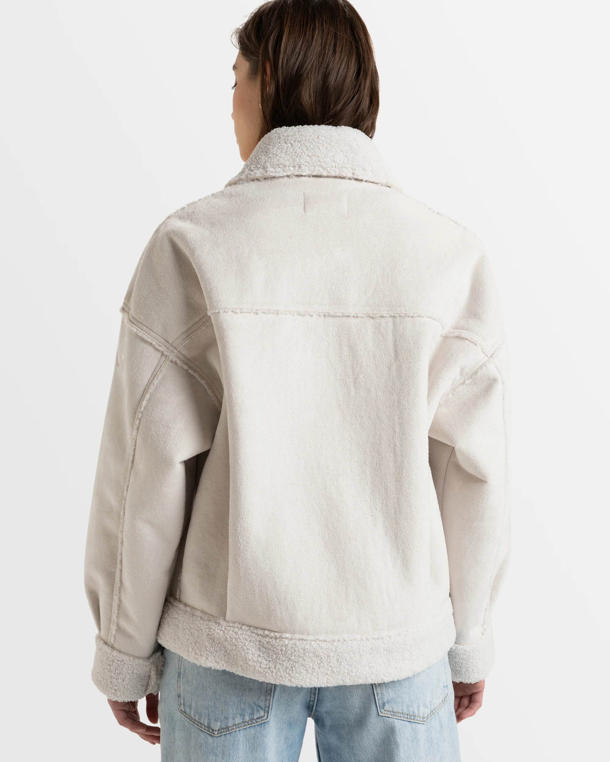 Womens True Romance Sherpa Jacket - Image 3