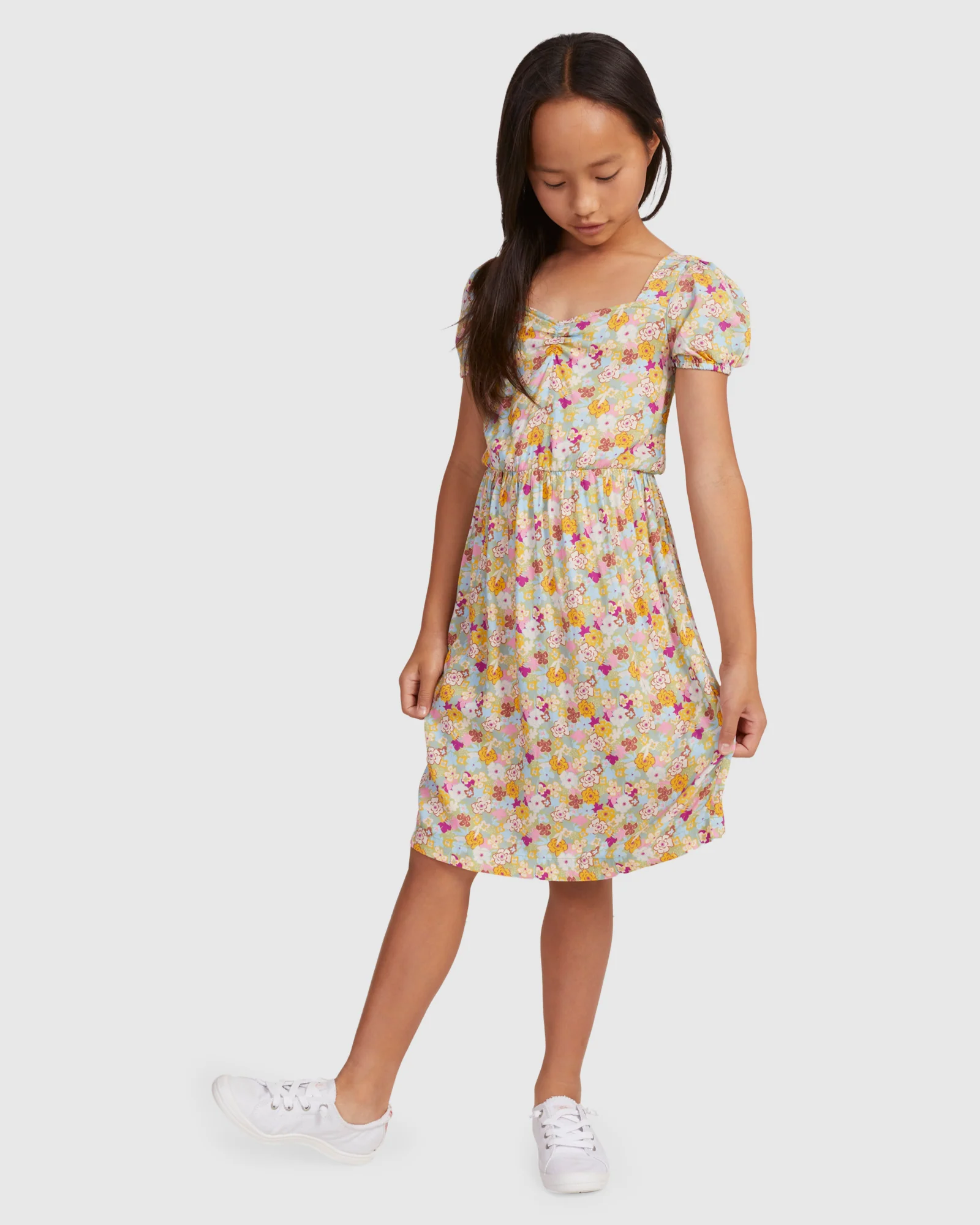 Girls Unconditional Ocean Dress - Image 5
