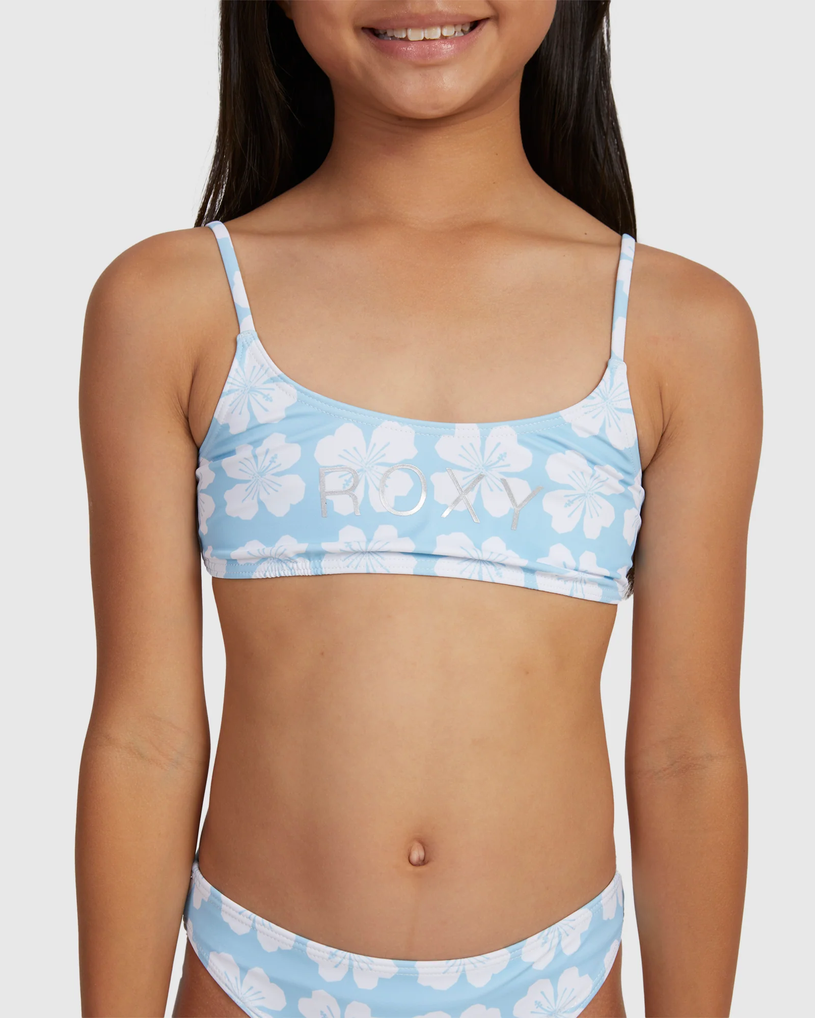 Girls 6-16 Vacation Memories Bralette Set Bikini - Image 4