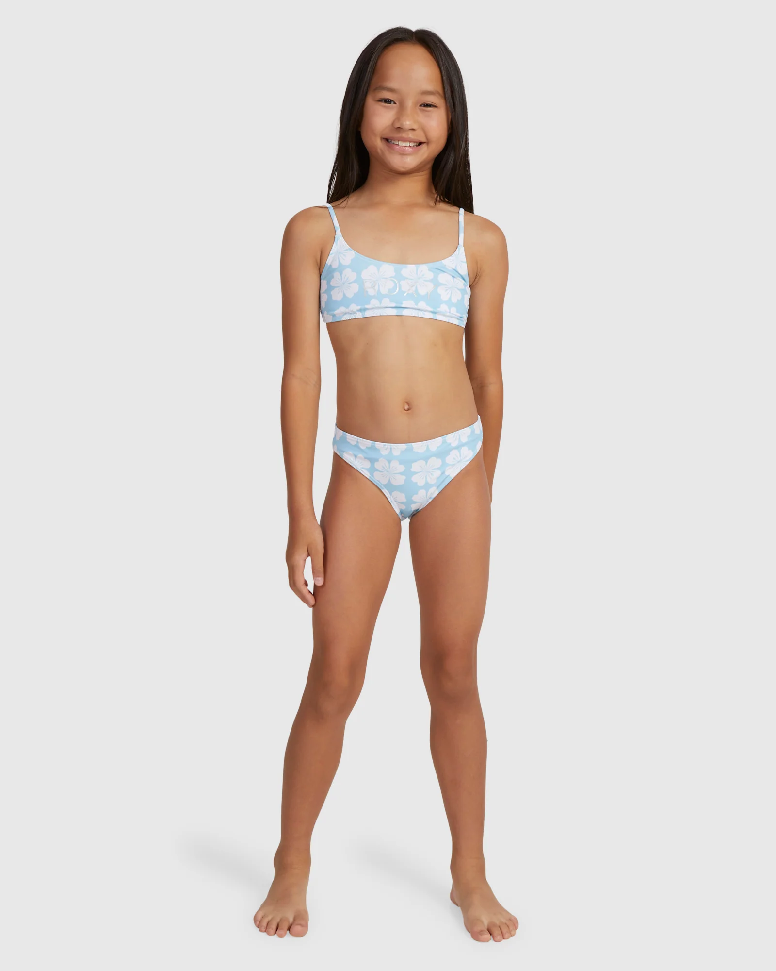 Girls 6-16 Vacation Memories Bralette Set Bikini - Image 5