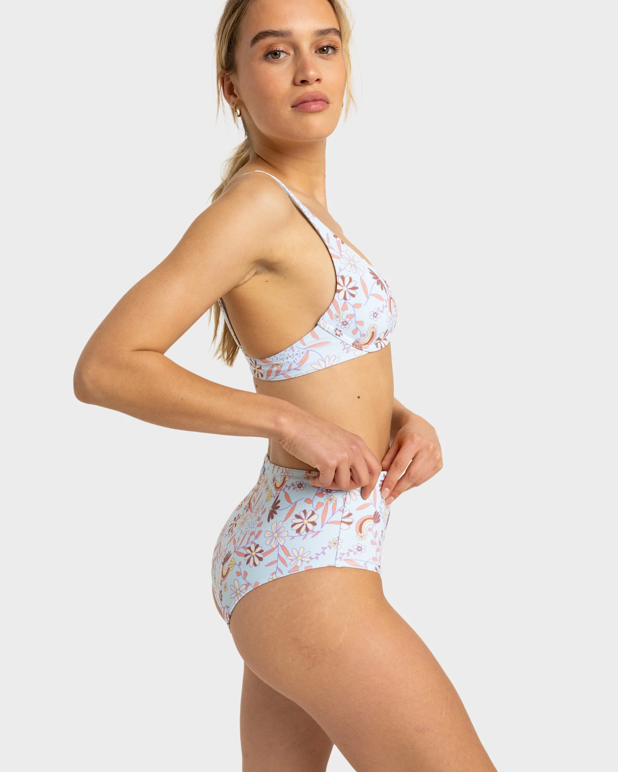 Womens Vintage Isle High Waist Mod Bikini Bottom - Image 2