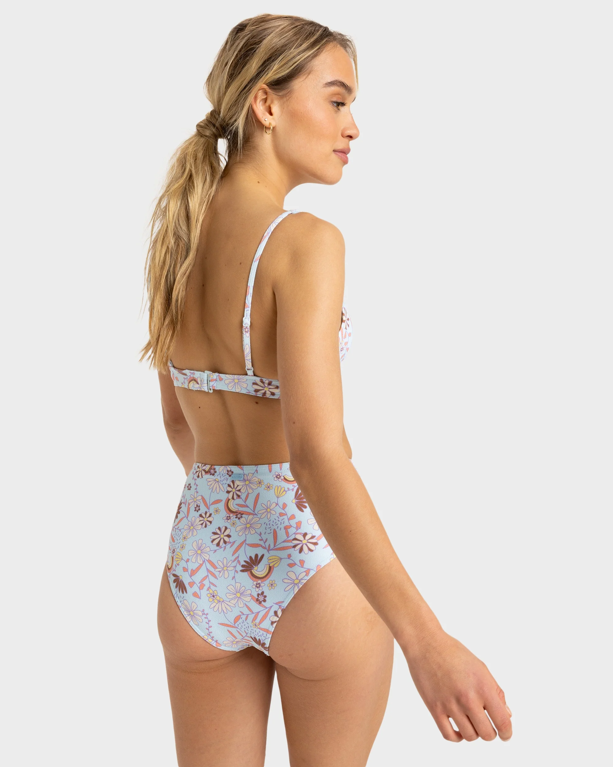 Womens Vintage Isle High Waist Mod Bikini Bottom - Image 4