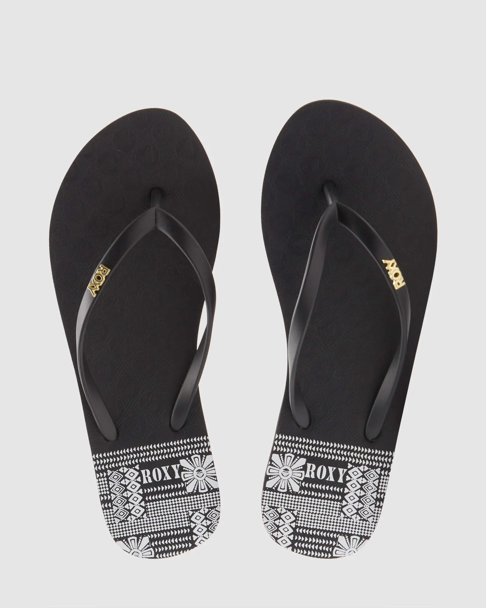 Womens Viva Printed Thongs - Image 4