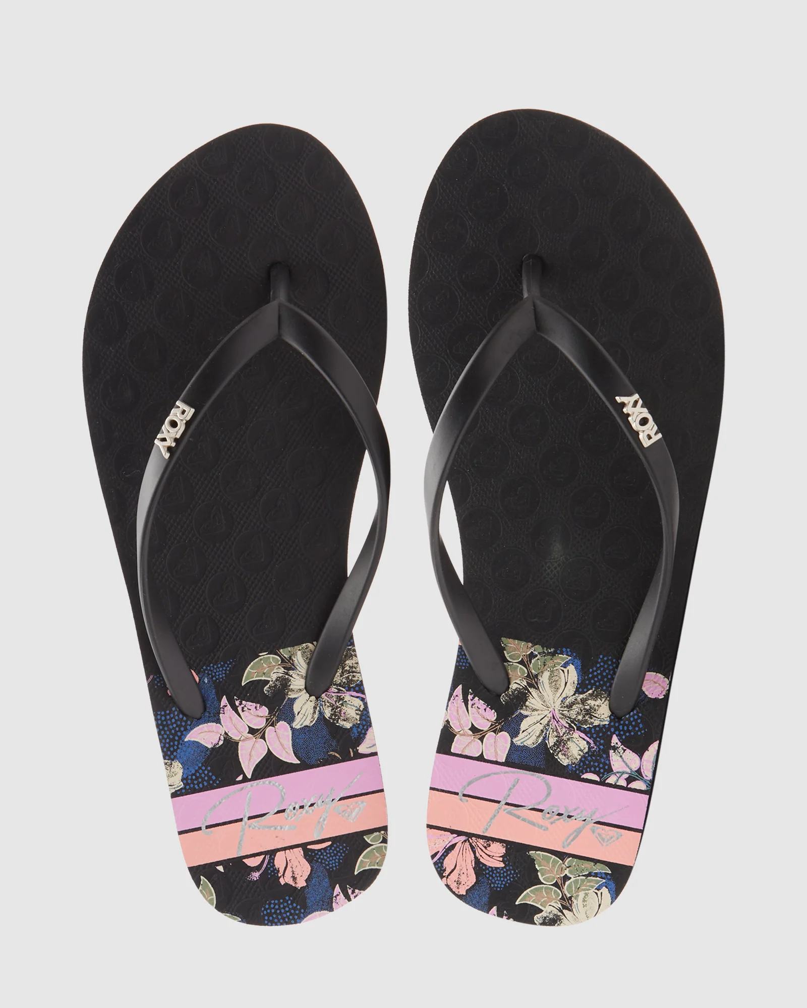Womens Viva Printed Thongs - Image 4