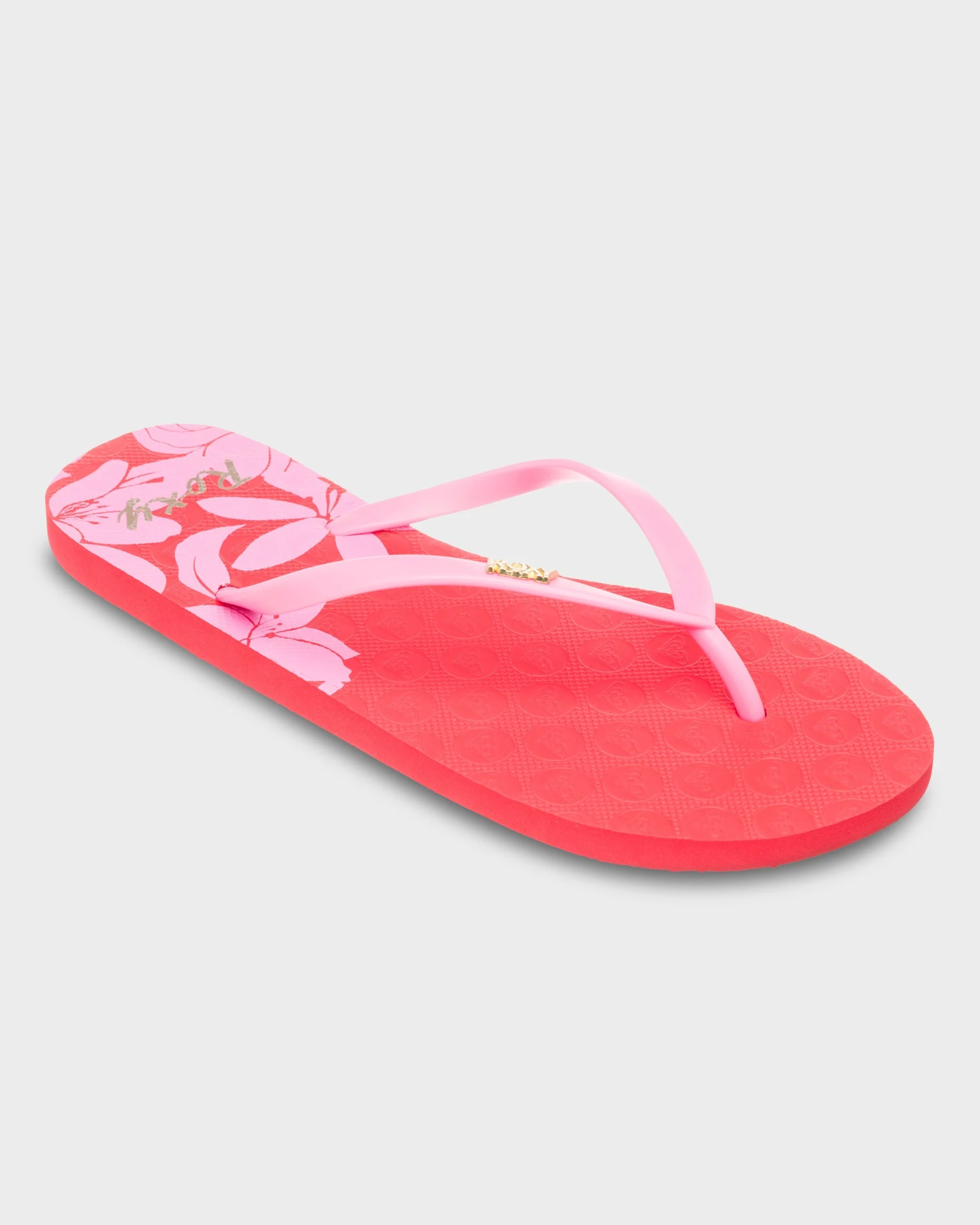 Womens Viva Printed Thongs - Image 2