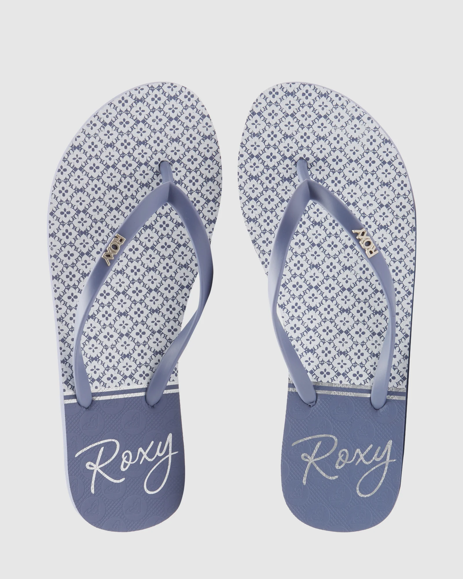 Womens Viva Stamp Thongs - Image 4