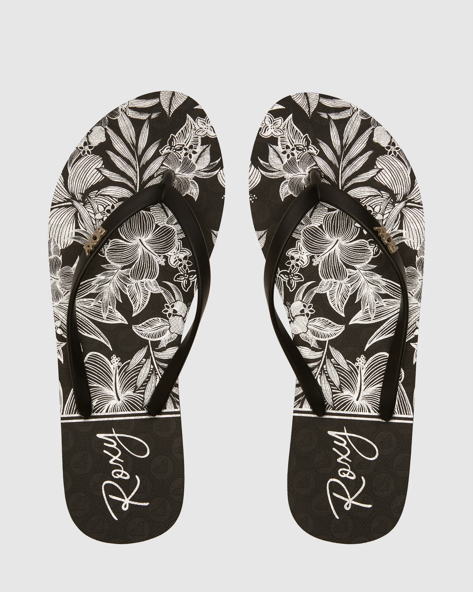 Womens Viva Stamp Flip-Flops - Image 3
