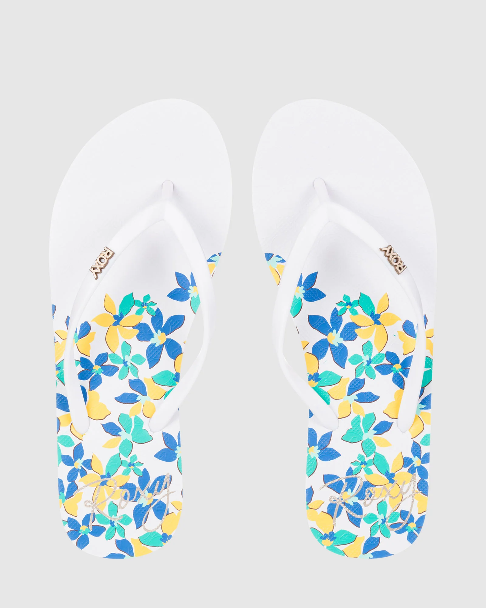 Womens Viva Stamp Thongs - Image 3