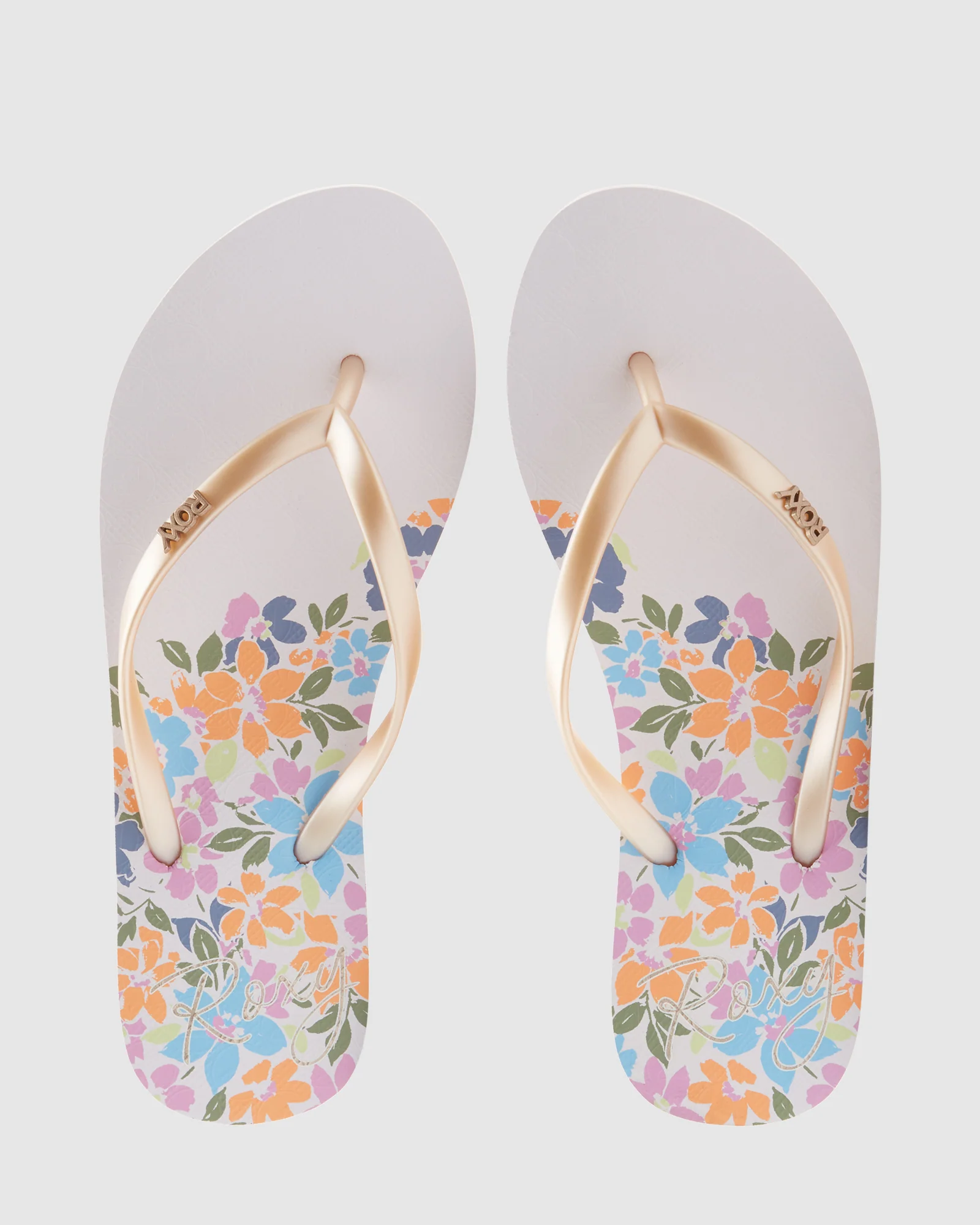 Womens Viva Stamp Thongs - Image 4