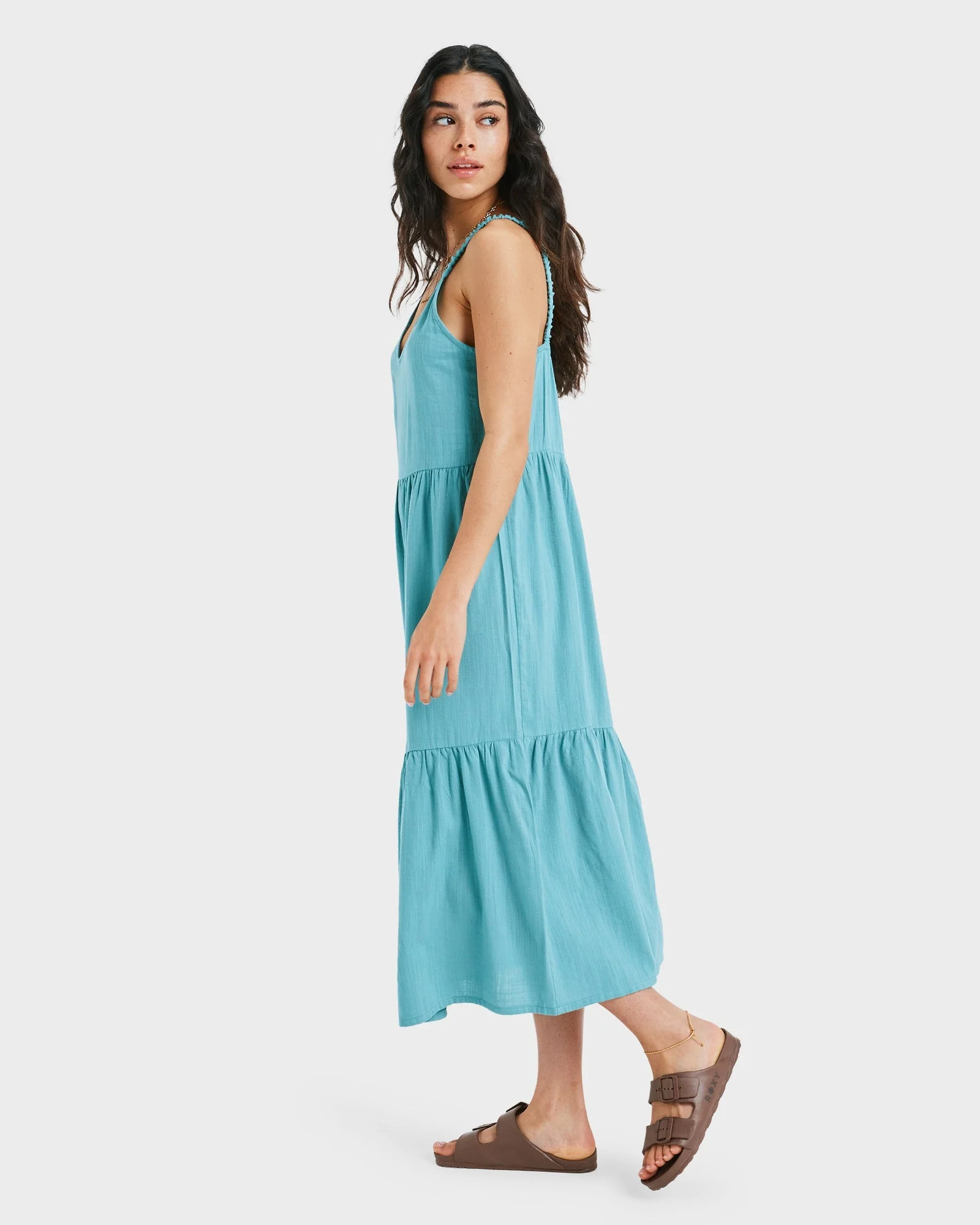 Womens Waiting Line Midi Dress - Image 3