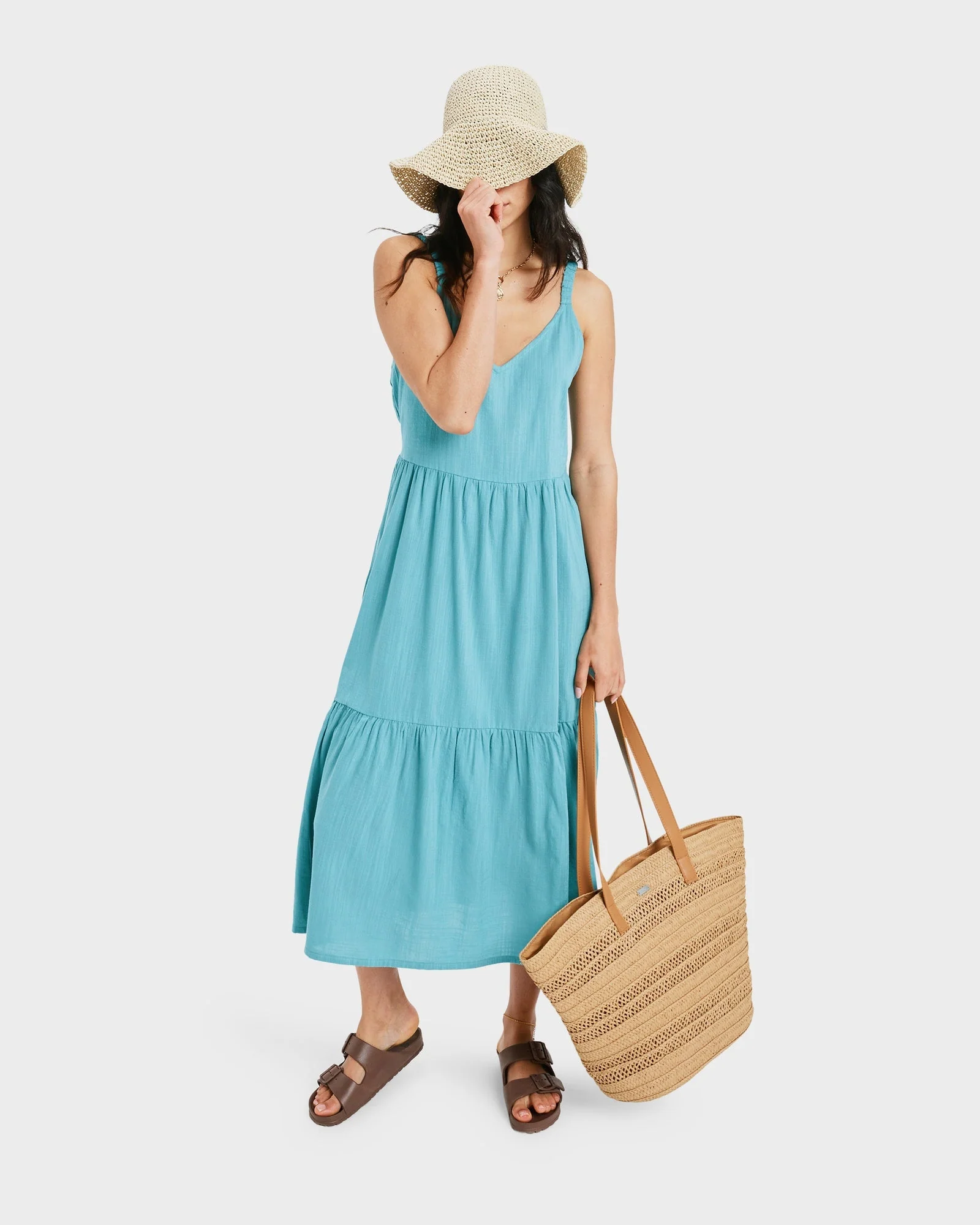 Womens Waiting Line Midi Dress - Image 6