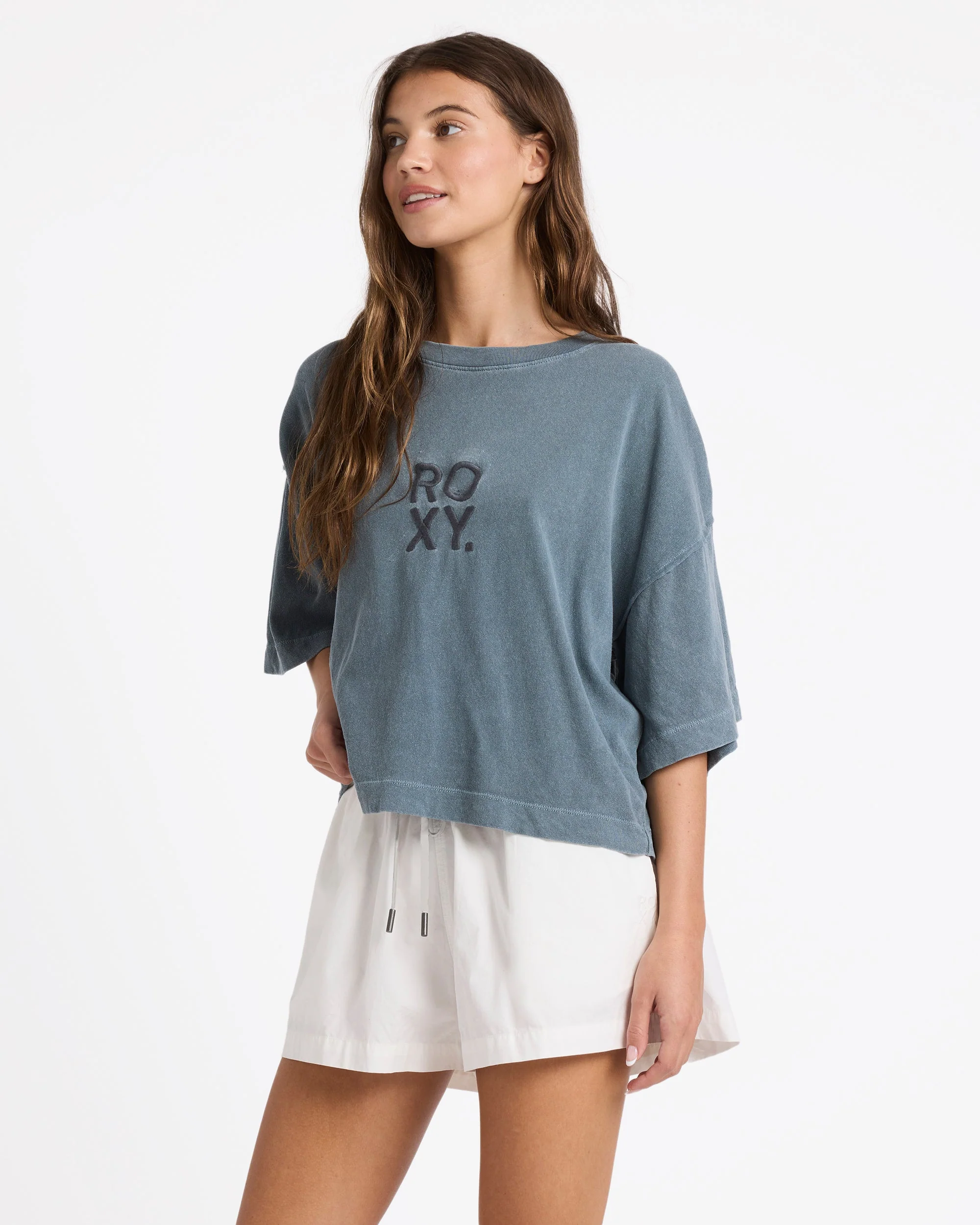 Womens Warm Ups Oversized T-Shirt - Image 4