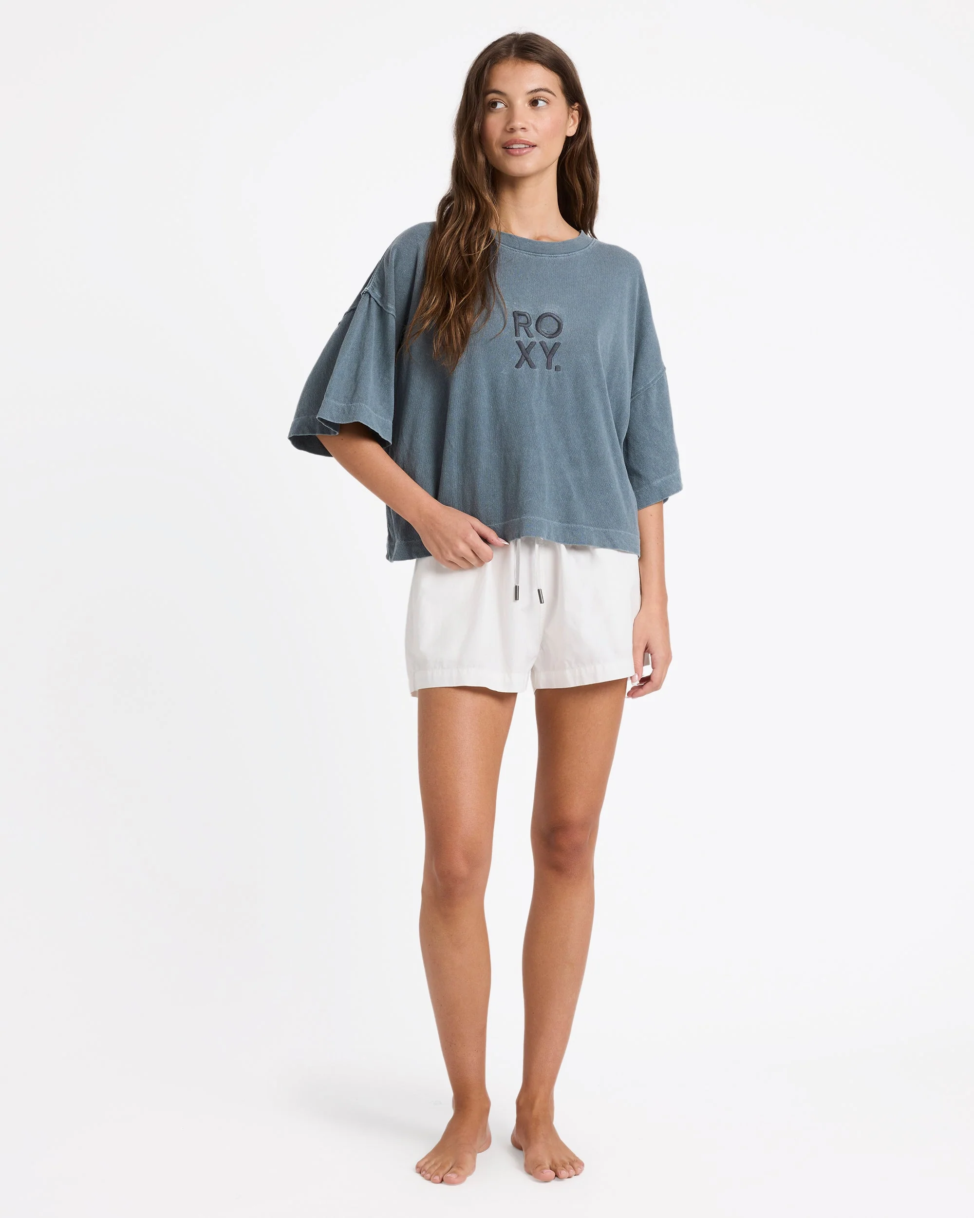 Womens Warm Ups Oversized T-Shirt - Image 6