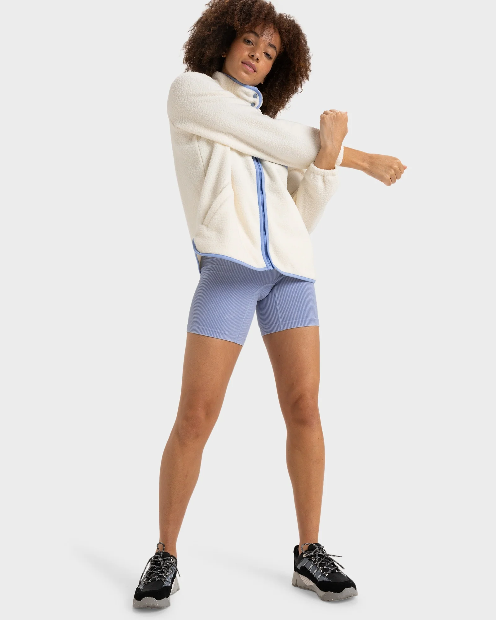 Womens Waves Of Warmth Cosy Fleece Jacket - Image 5