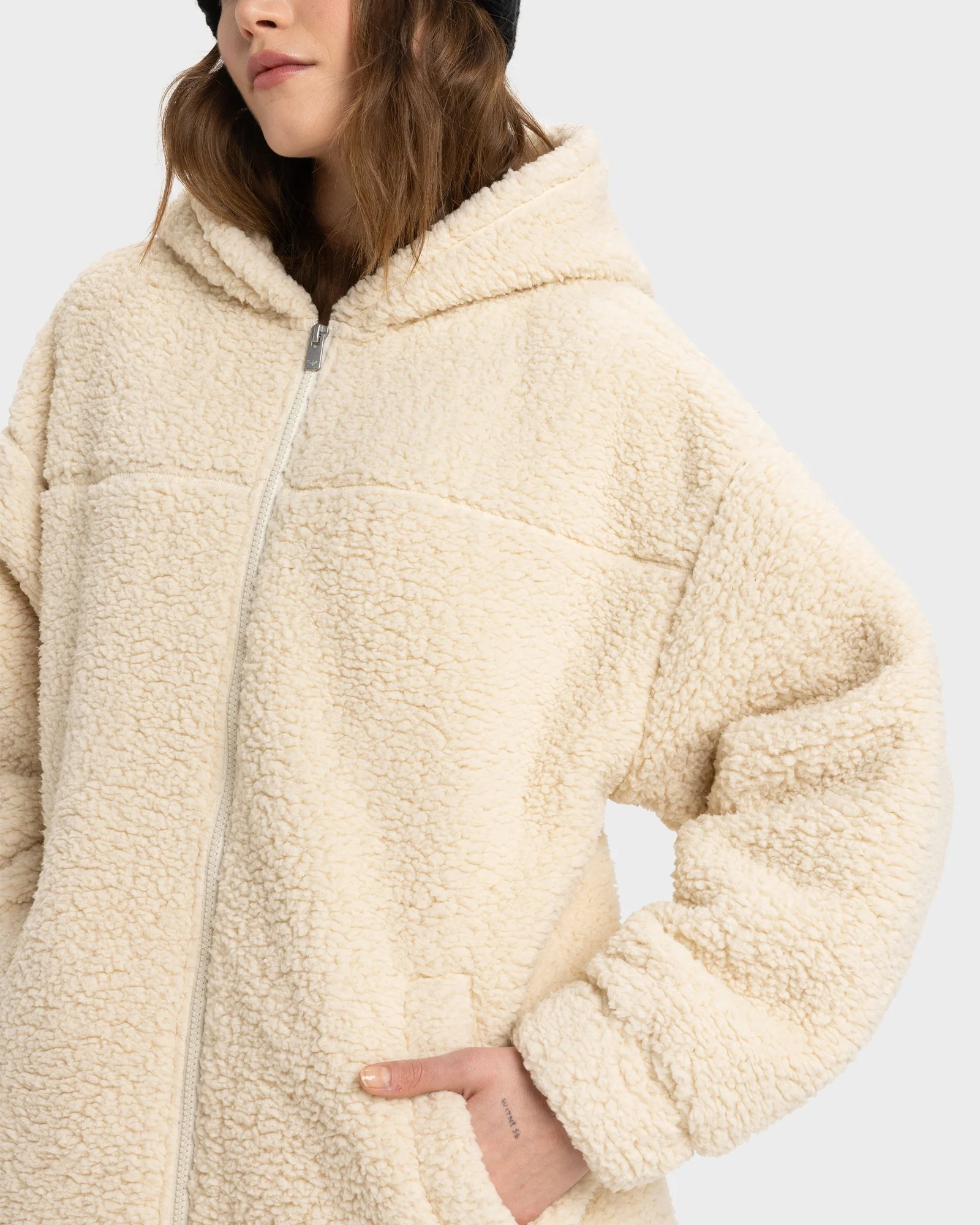 Womens Weekend Plans Polar Fleece Jacket - Image 4