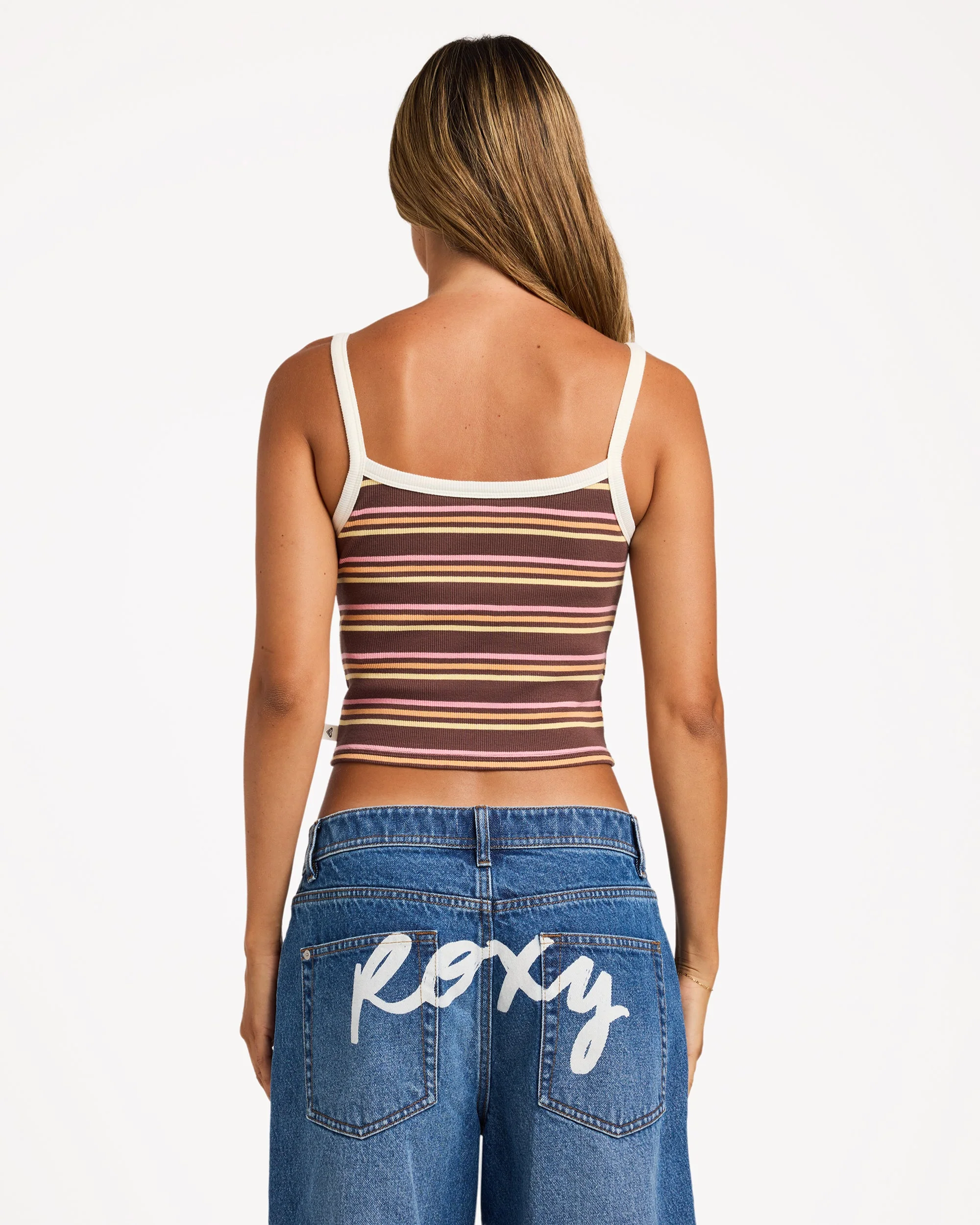 Womens Whatever Forever Cropped Tank Top - Image 3