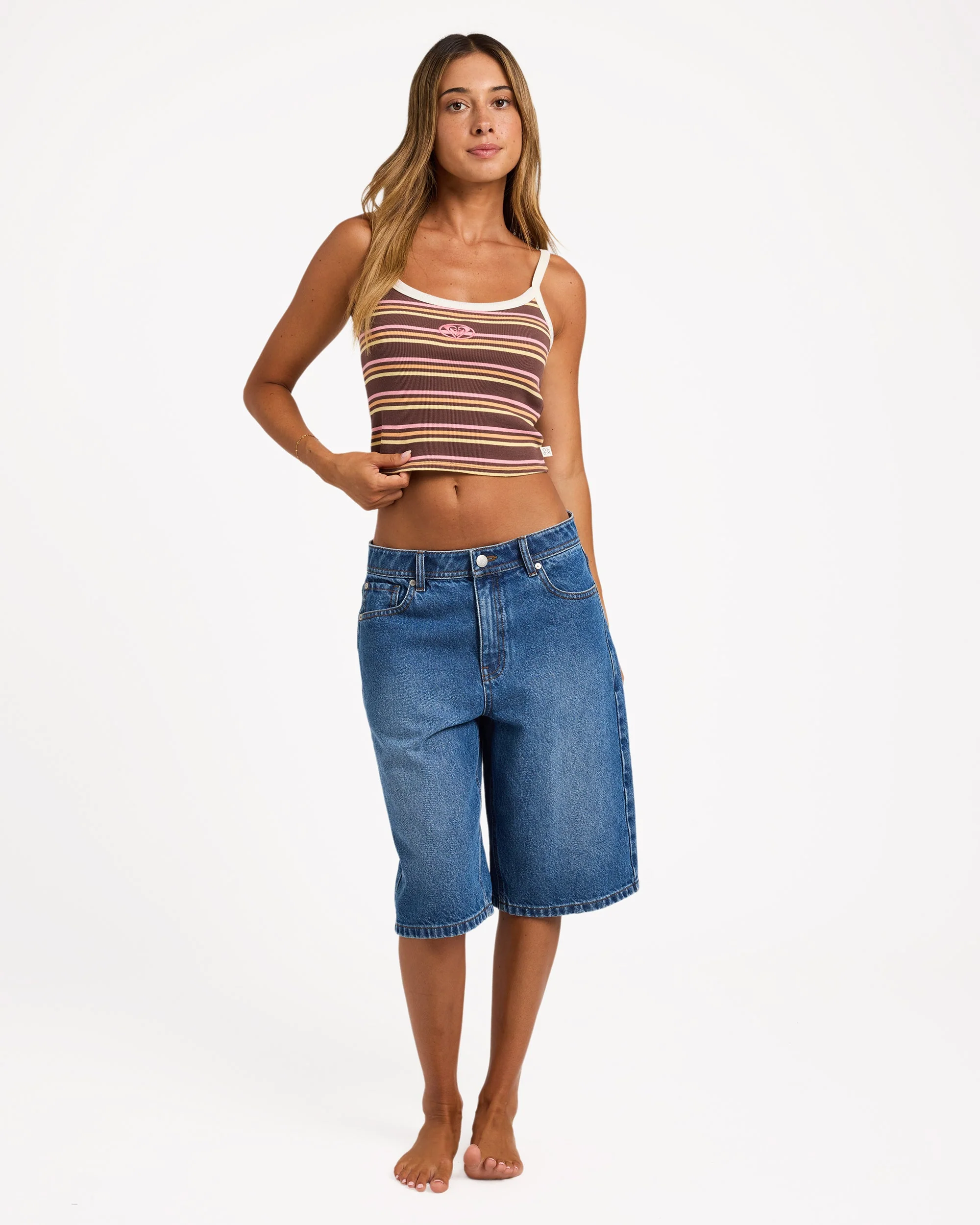 Womens Whatever Forever Cropped Tank Top - Image 6