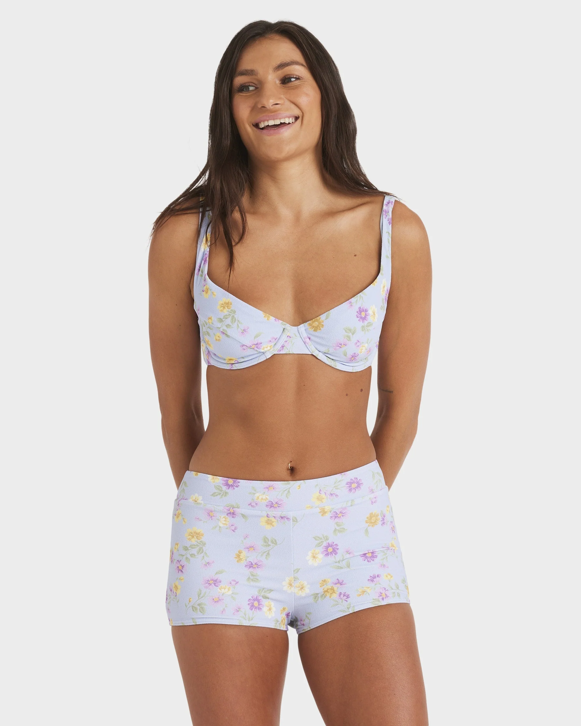 Womens Wildflower High Waist Bikini Bottom - Image 2