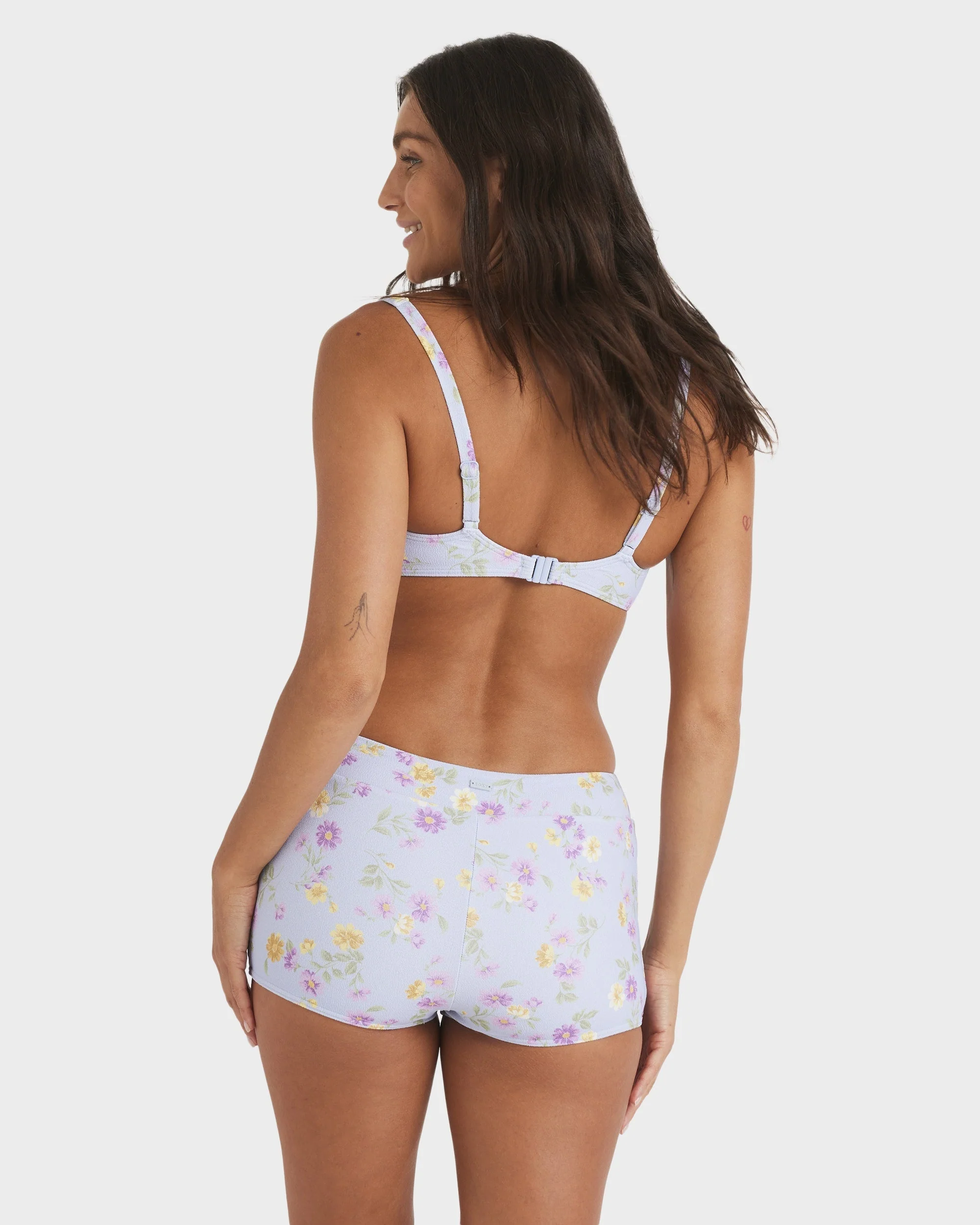 Womens Wildflower High Waist Bikini Bottom - Image 4