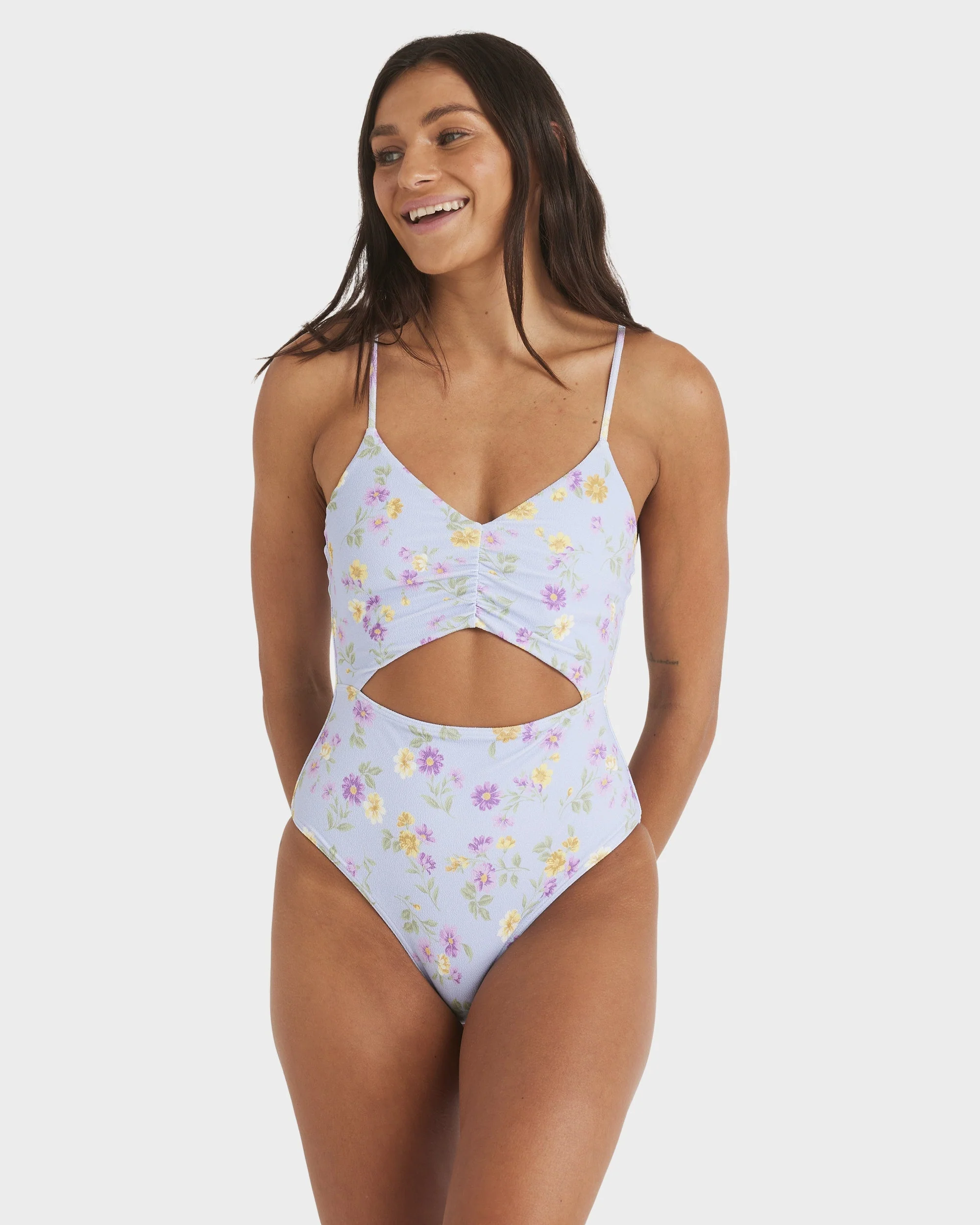 Womens Wildflower One Piece Swimsuit - Image 2