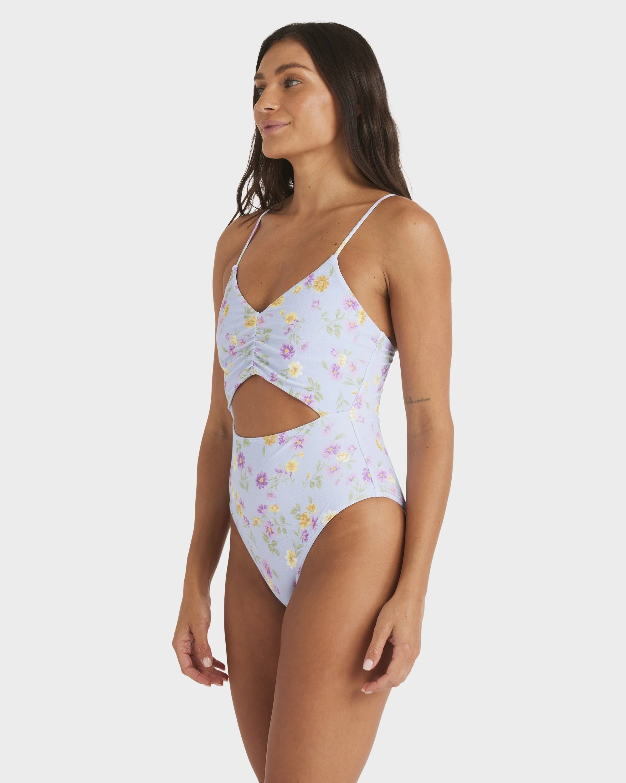 Womens Wildflower One Piece Swimsuit - Image 3