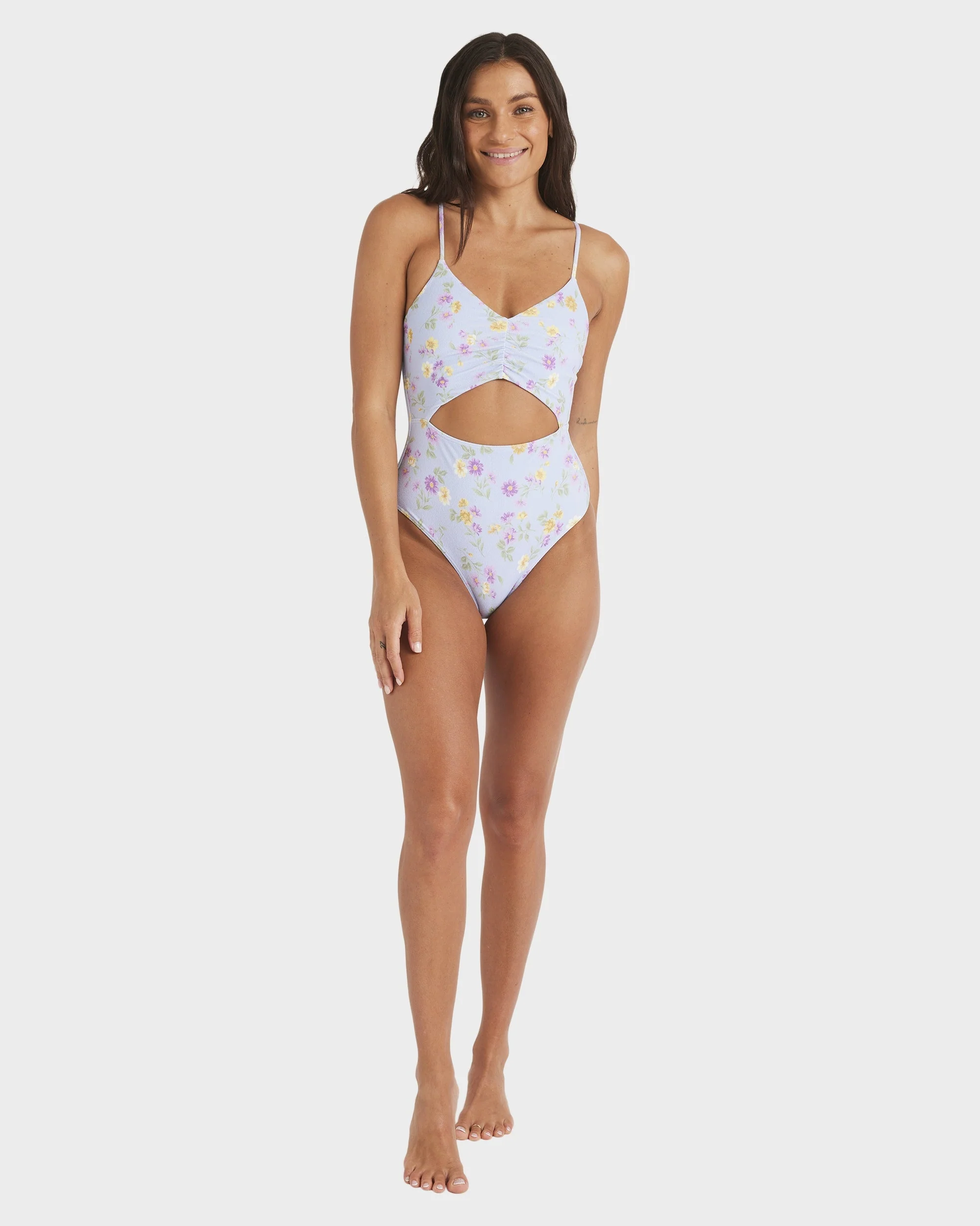 Womens Wildflower One Piece Swimsuit - Image 6