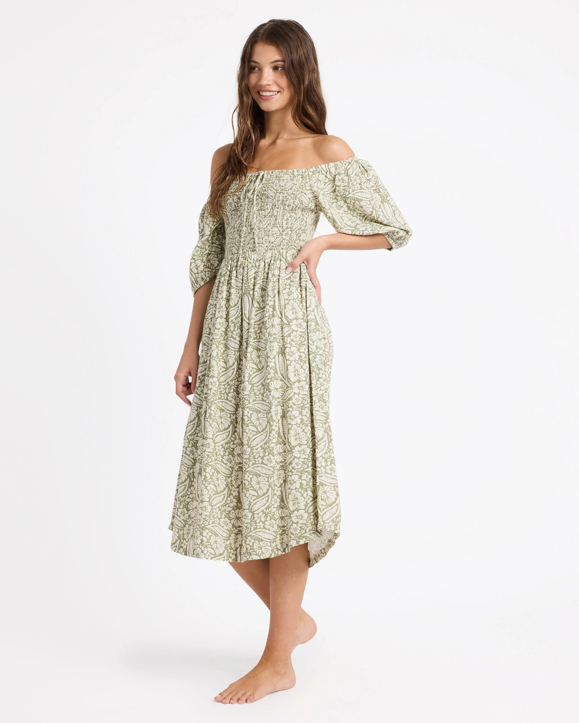 Womens Wildside Mercad Midi Dress - Image 3