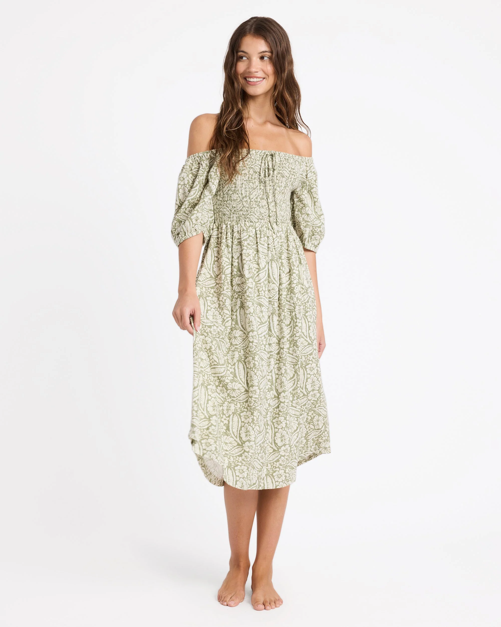 Womens Wildside Mercad Midi Dress - Image 5